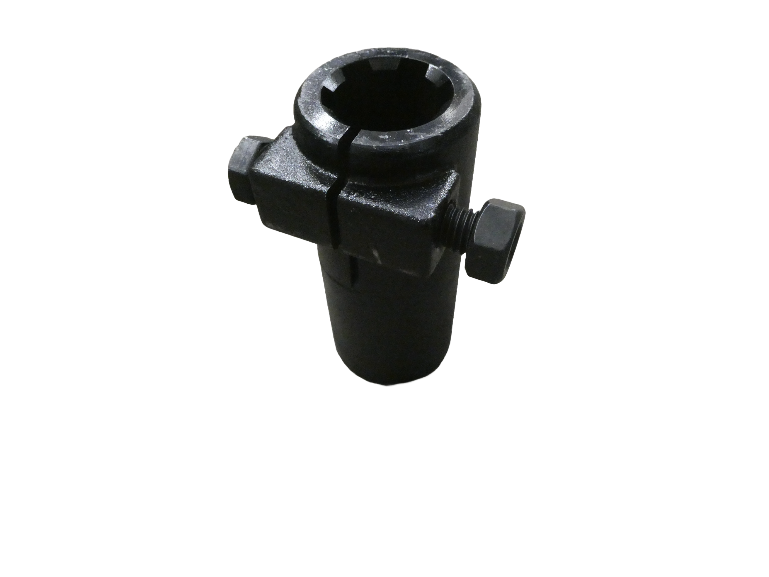 PTO Bolt Clamp Sleeve - 1 3/8" Female 6 Spline x 25mm Round Bore