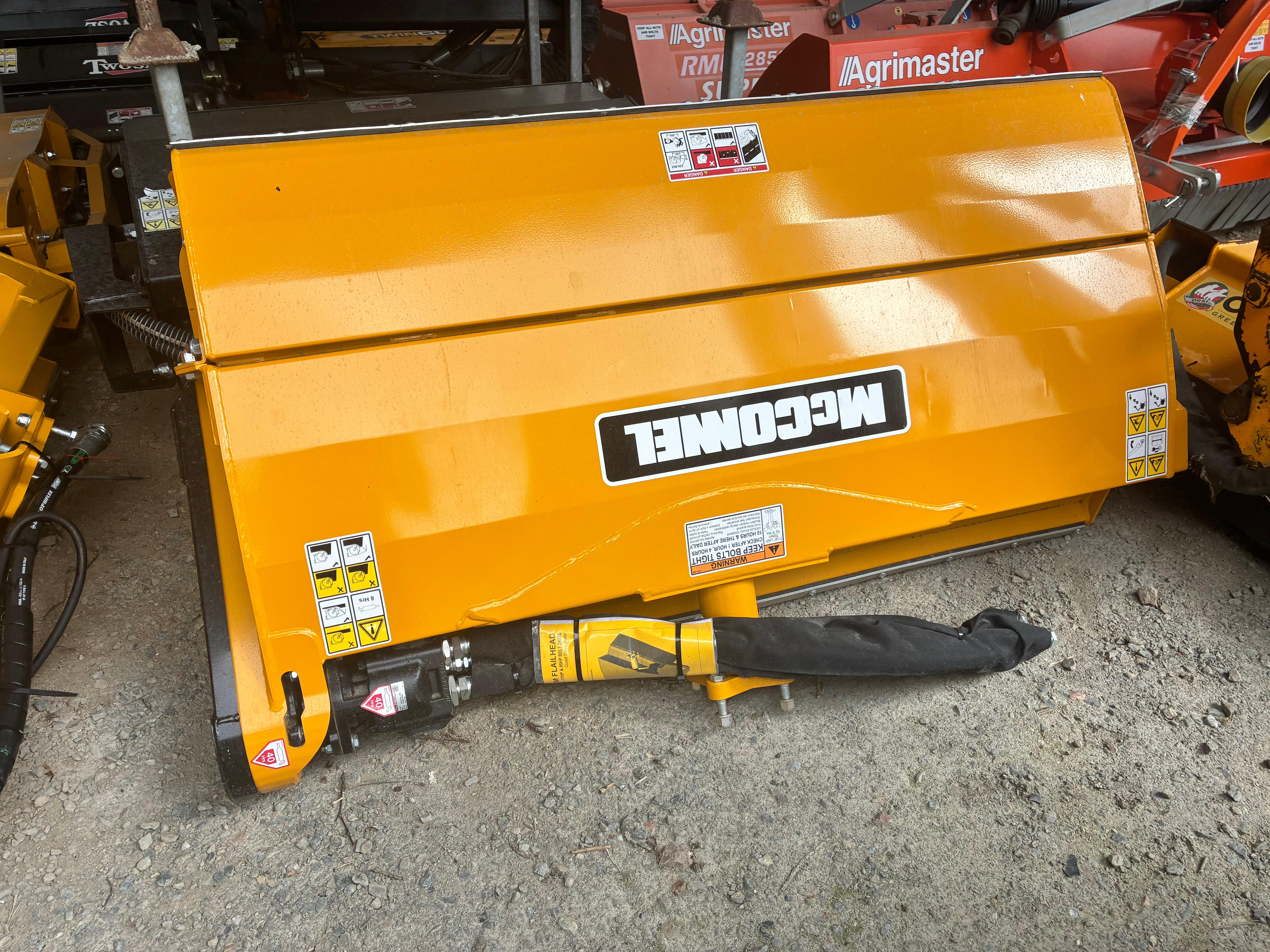 McConnel 1.6m Belt drive 85hp Flail Head