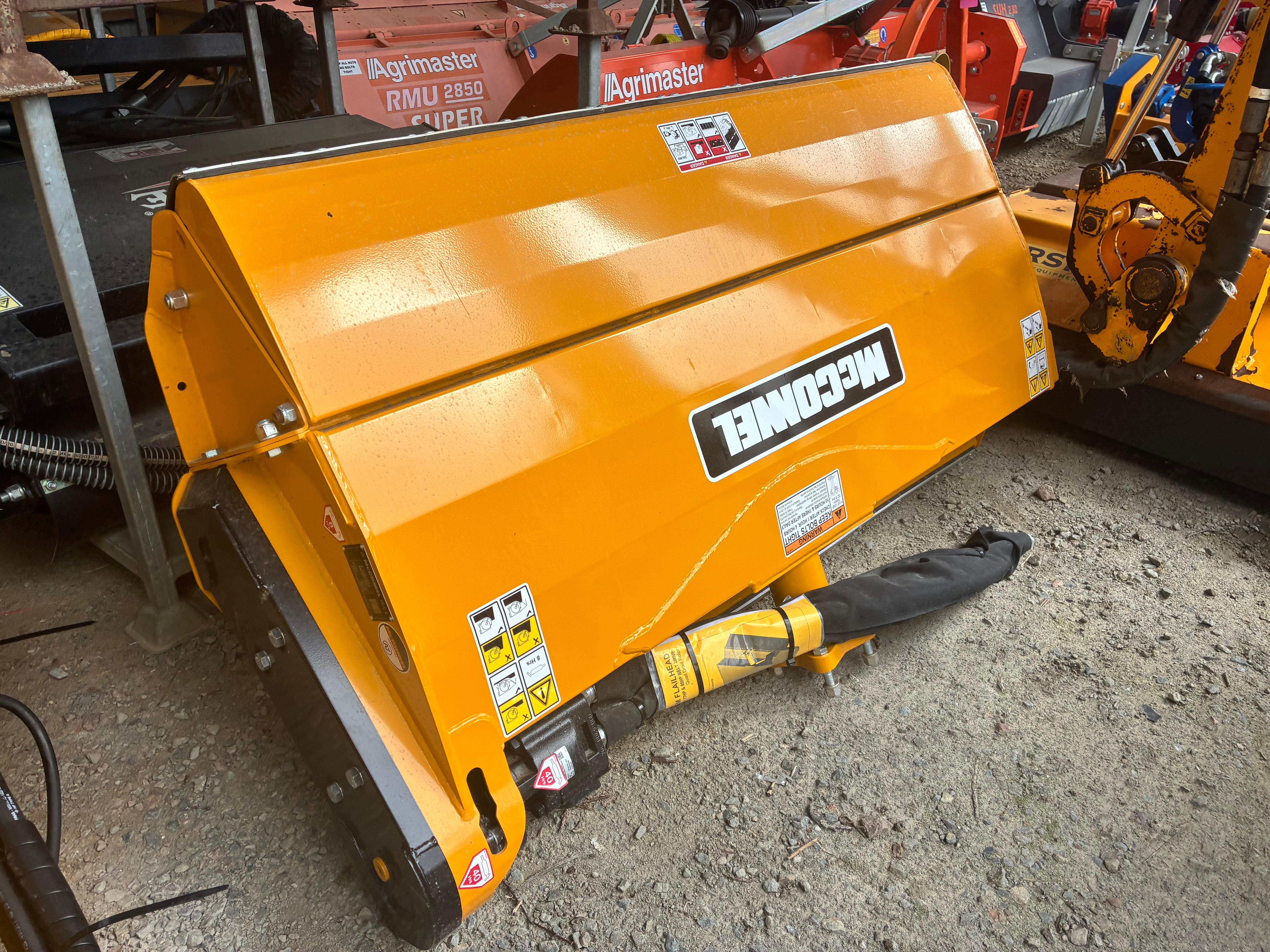 McConnel 1.6m Belt drive 85hp Flail Head