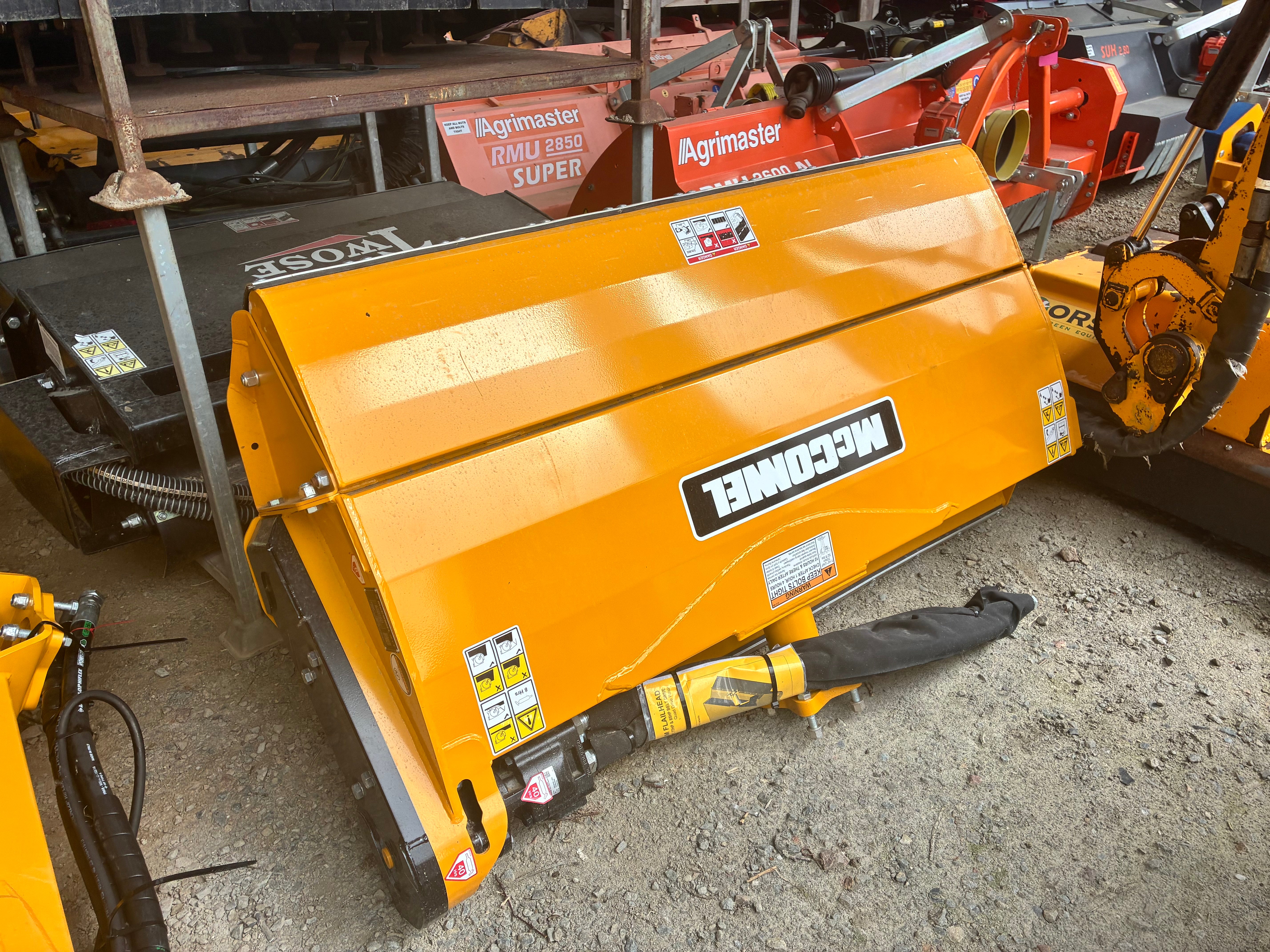 McConnel 1.6m Belt drive 85hp Flail Head