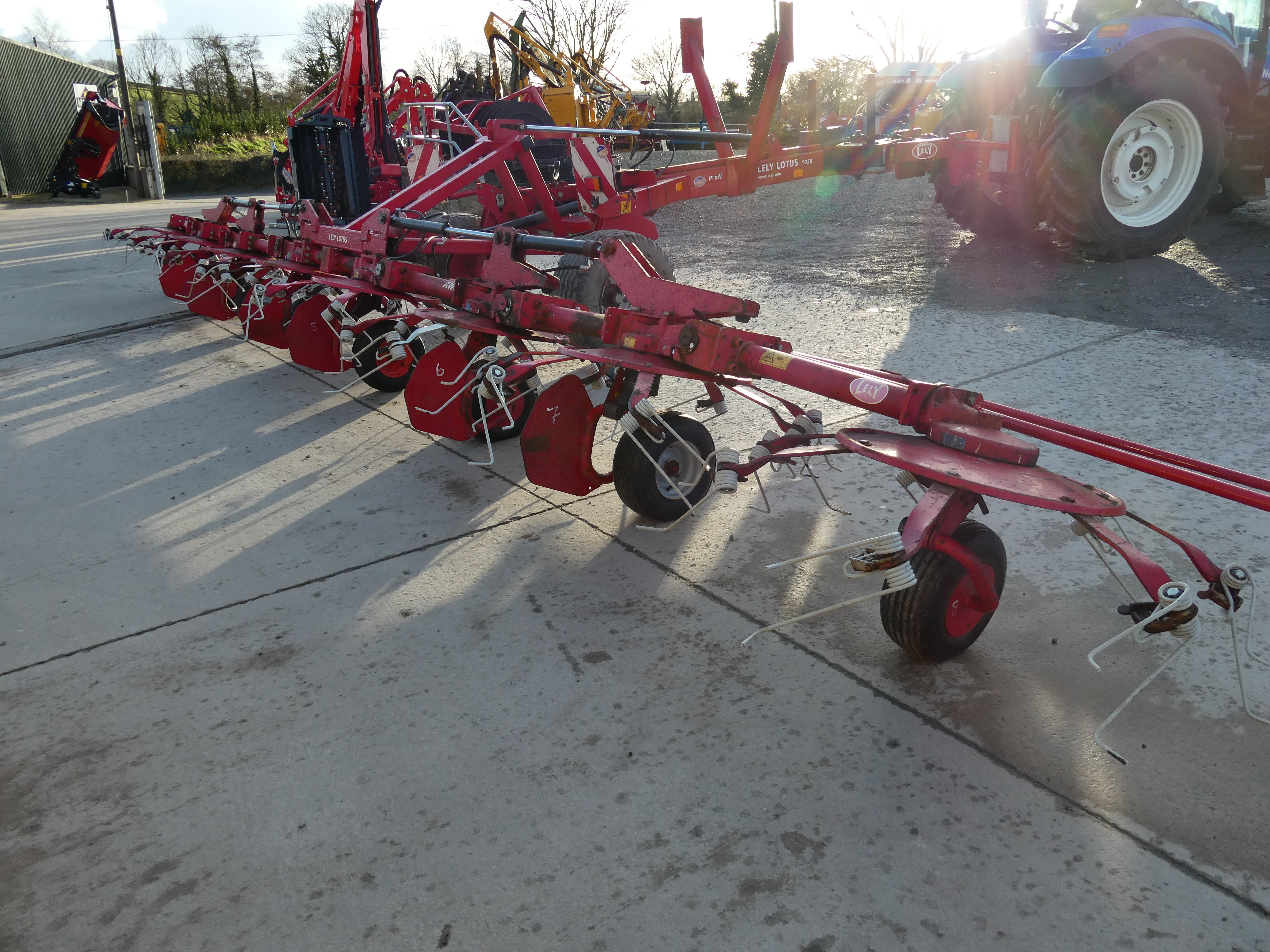 Lely lotus 1020 Trailed tedder