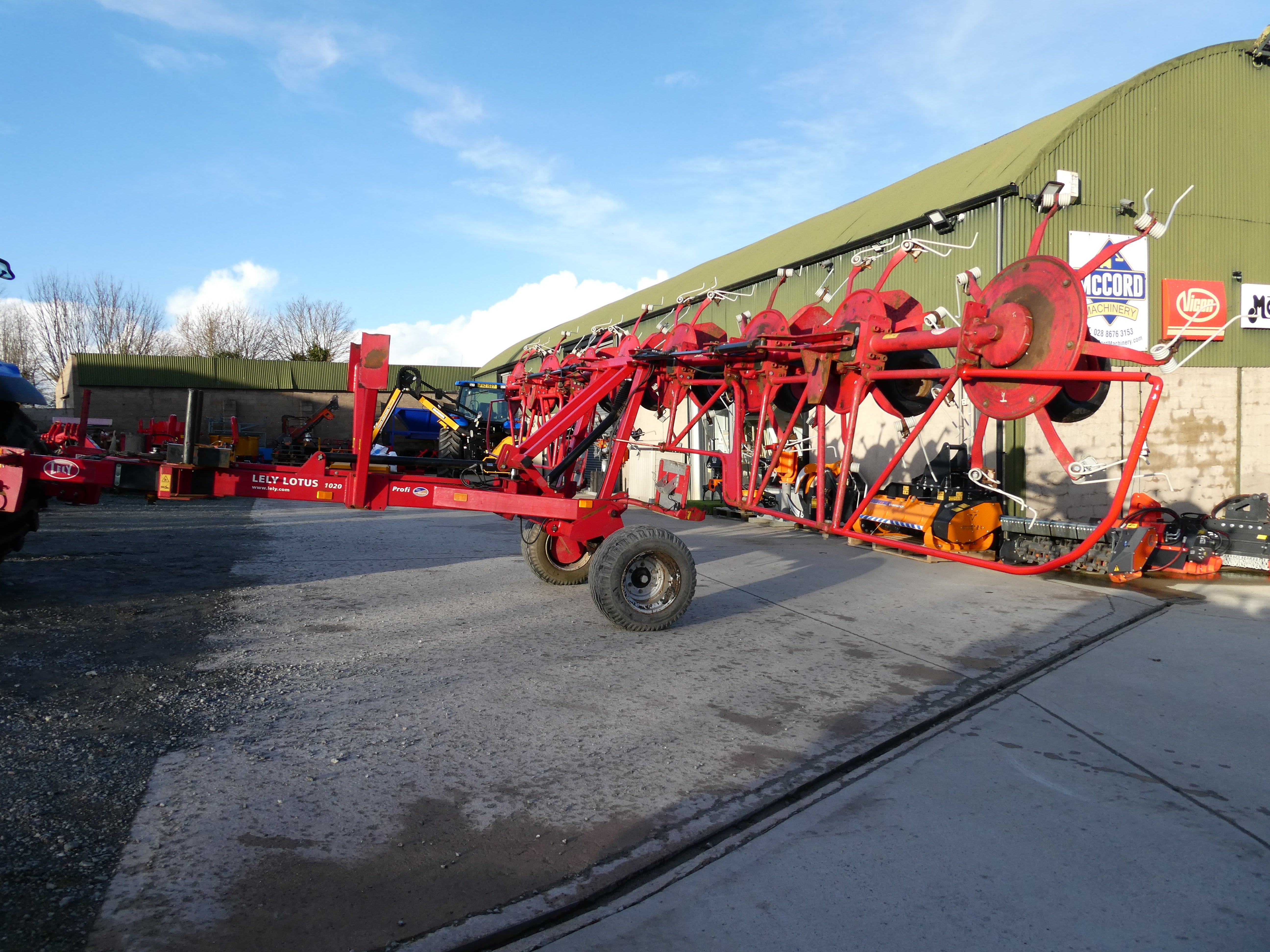 Lely lotus 1020 Trailed tedder