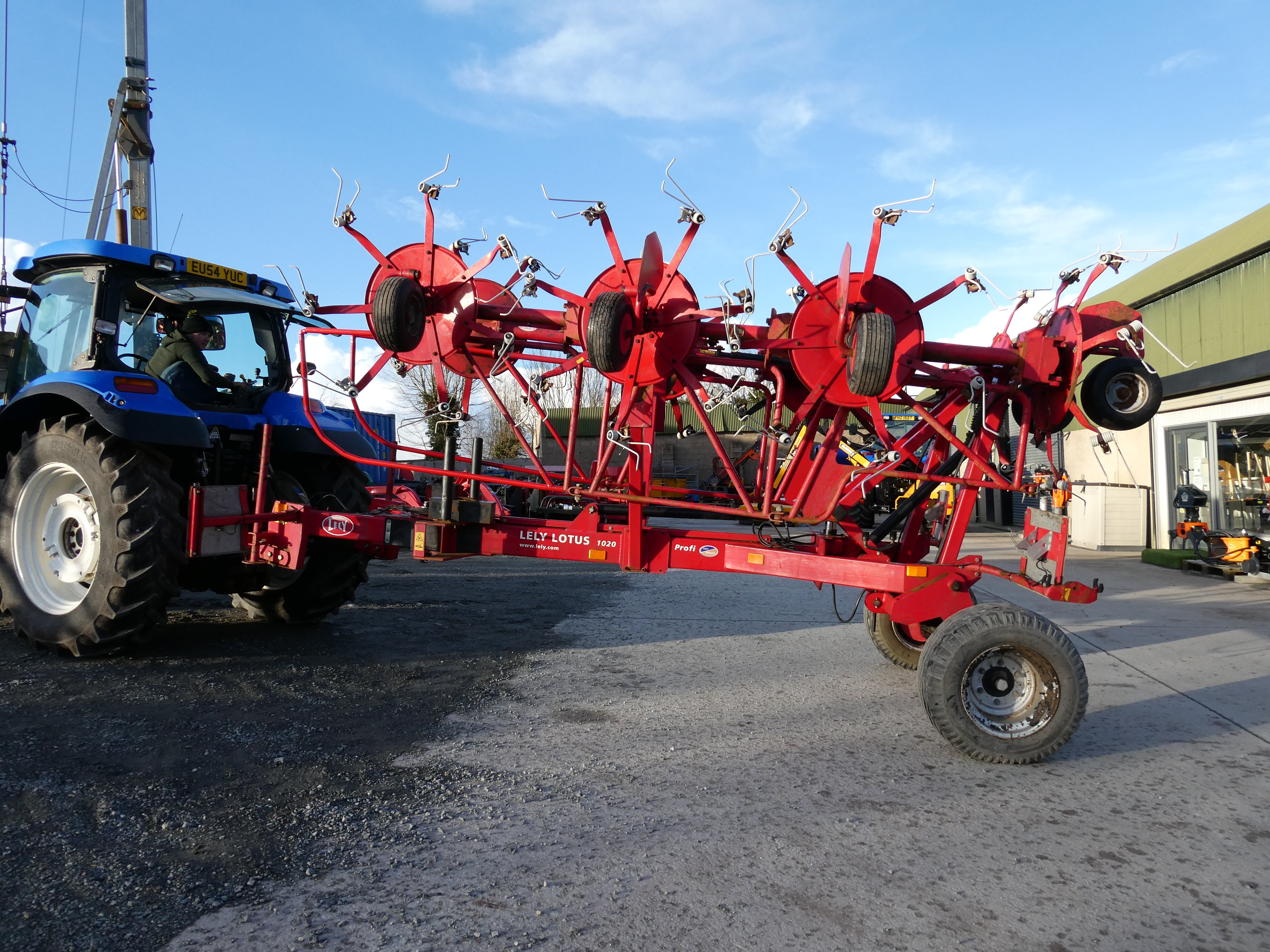 Lely lotus 1020 Trailed tedder