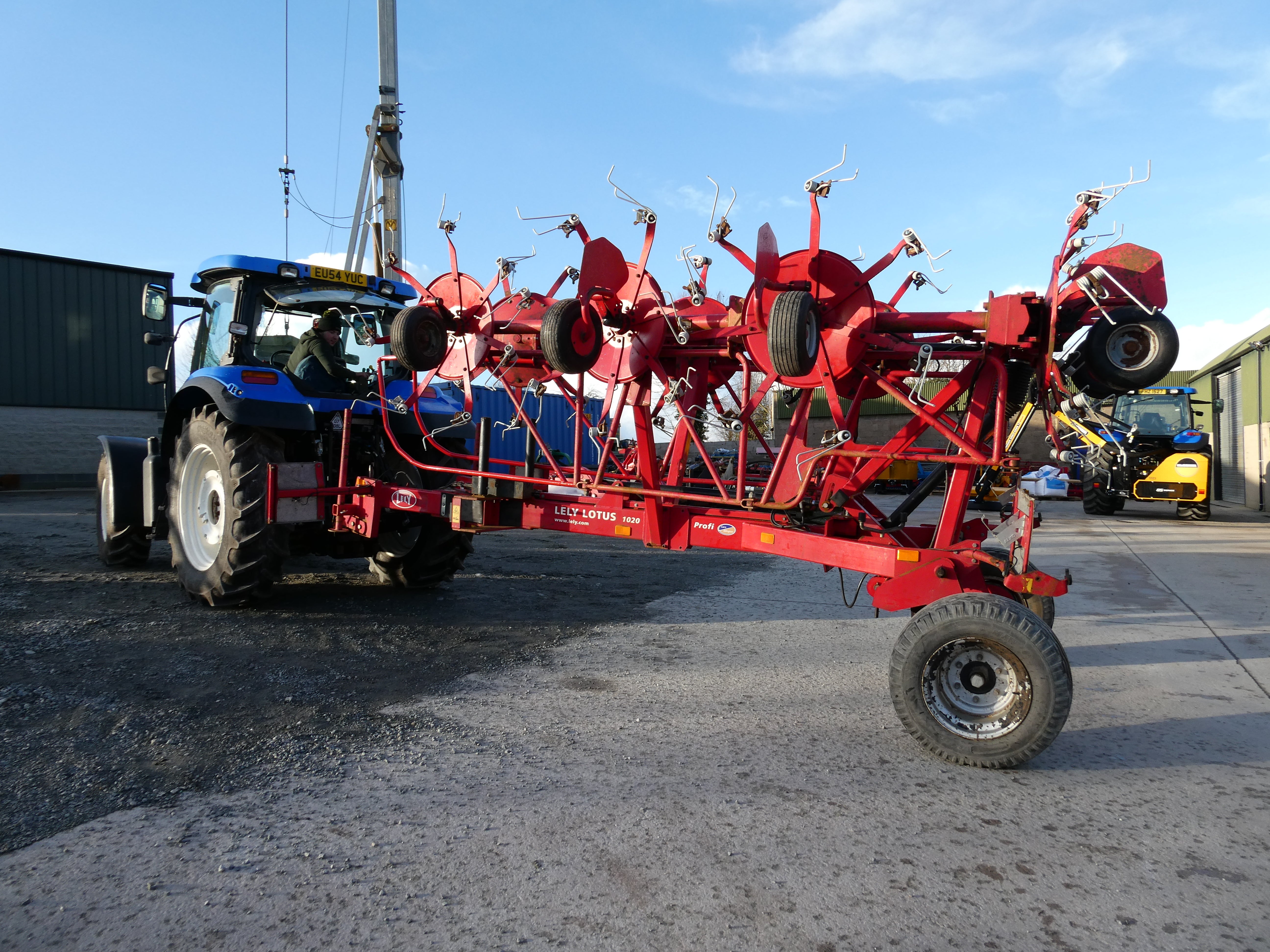 Lely lotus 1020 Trailed tedder