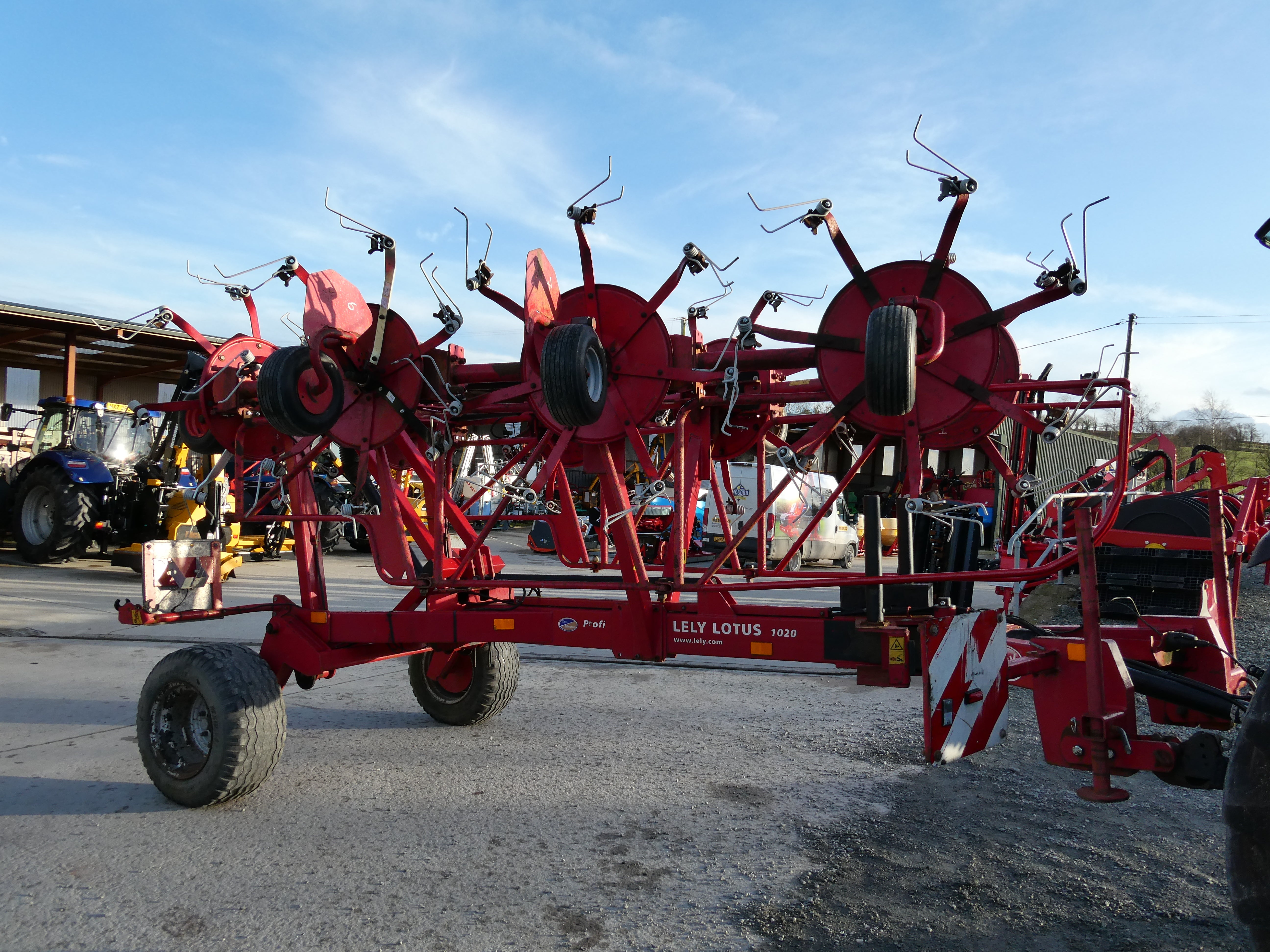 Lely lotus 1020 Trailed tedder