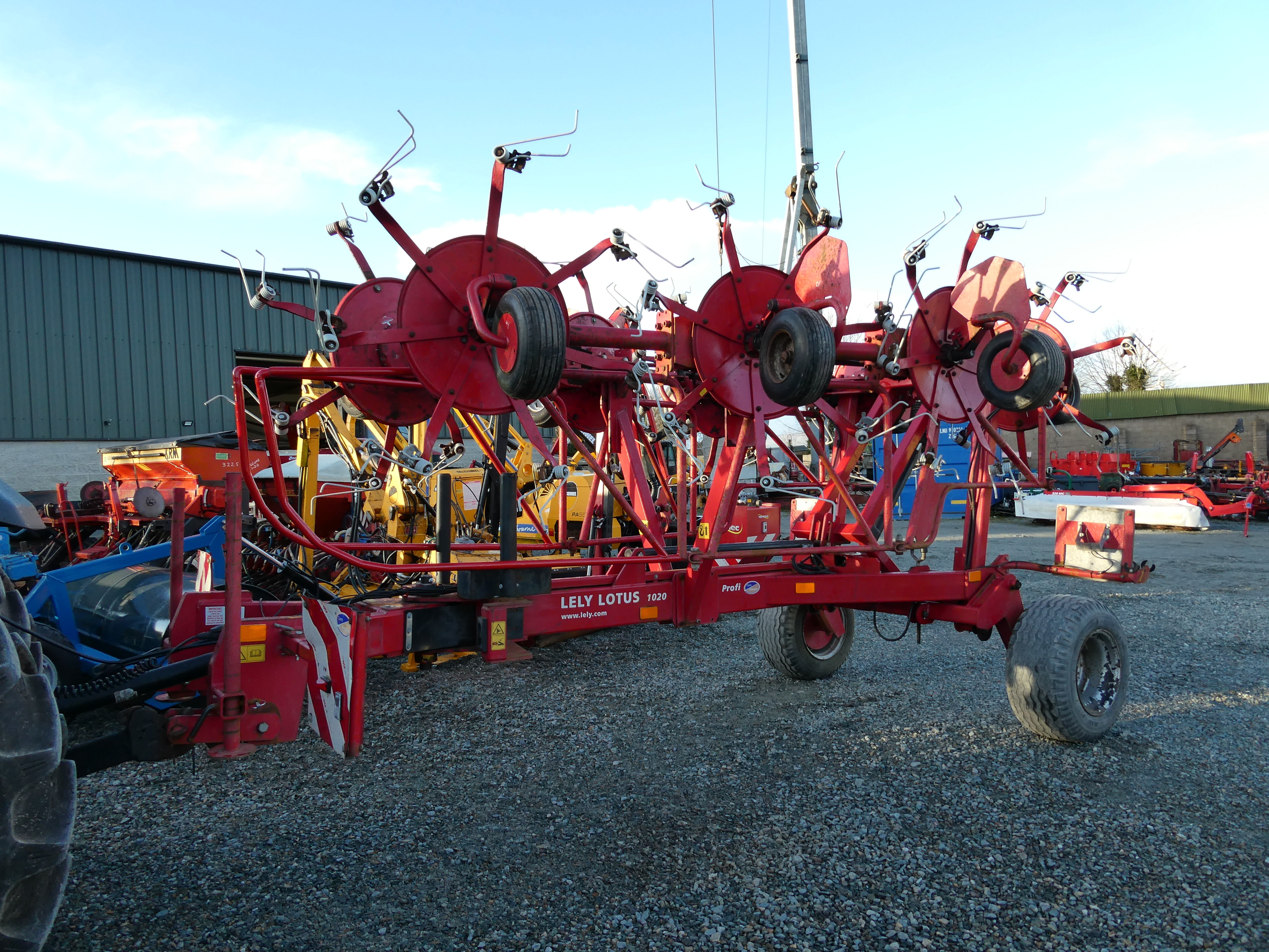 Lely lotus 1020 Trailed tedder