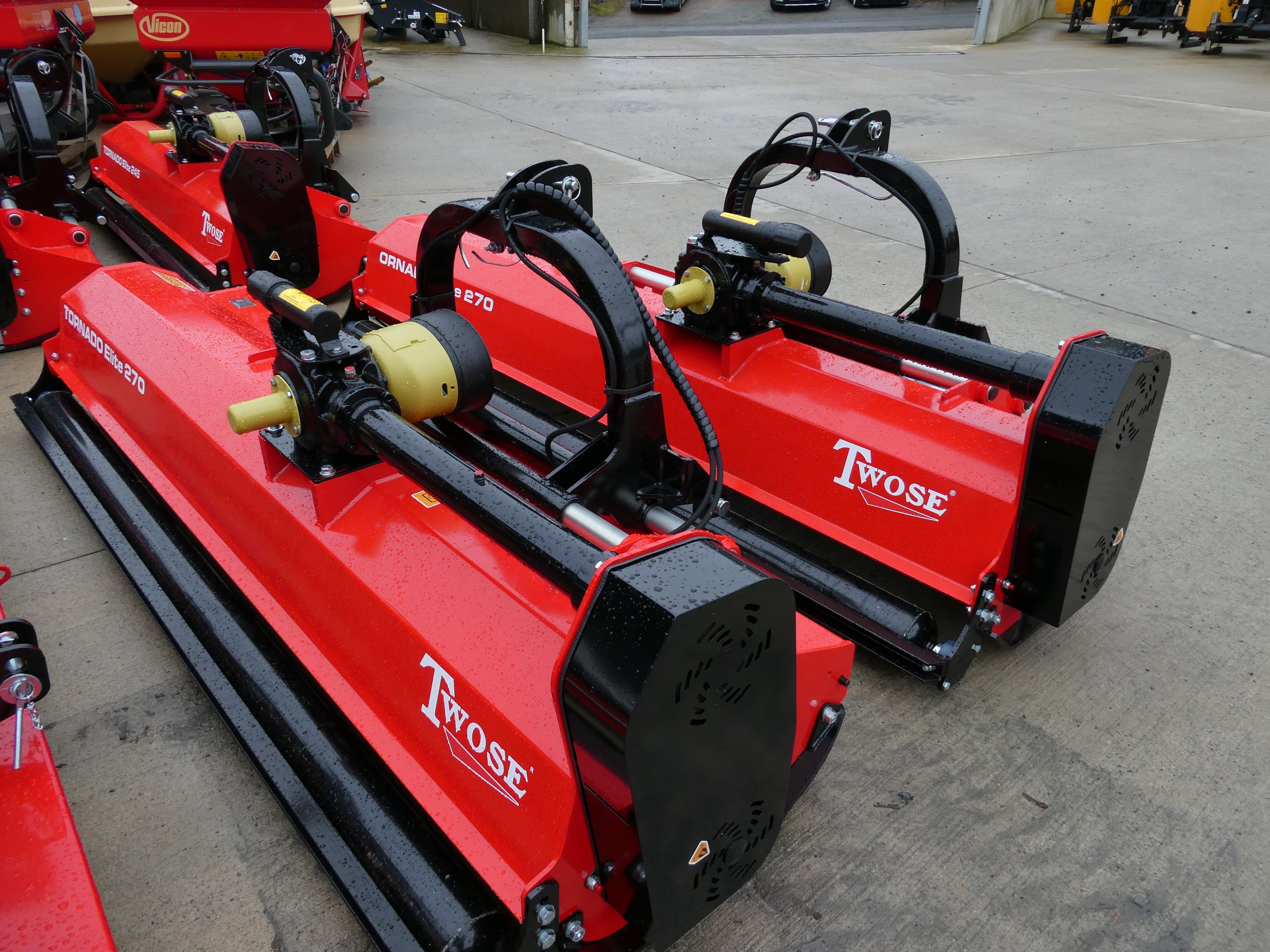 Twose Elite 270 flail shredder