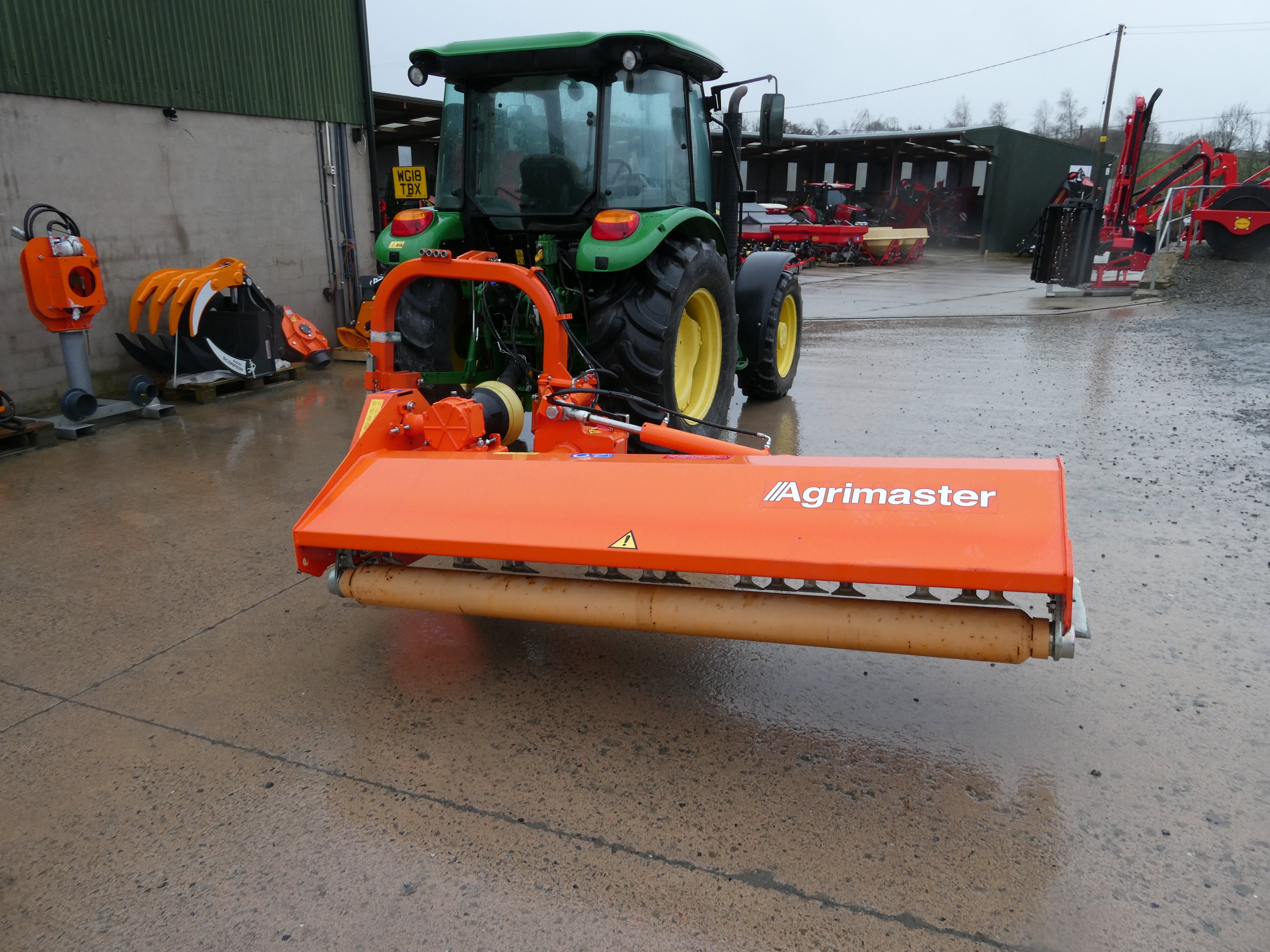 Agrimaster Fox offset Flail Shredder