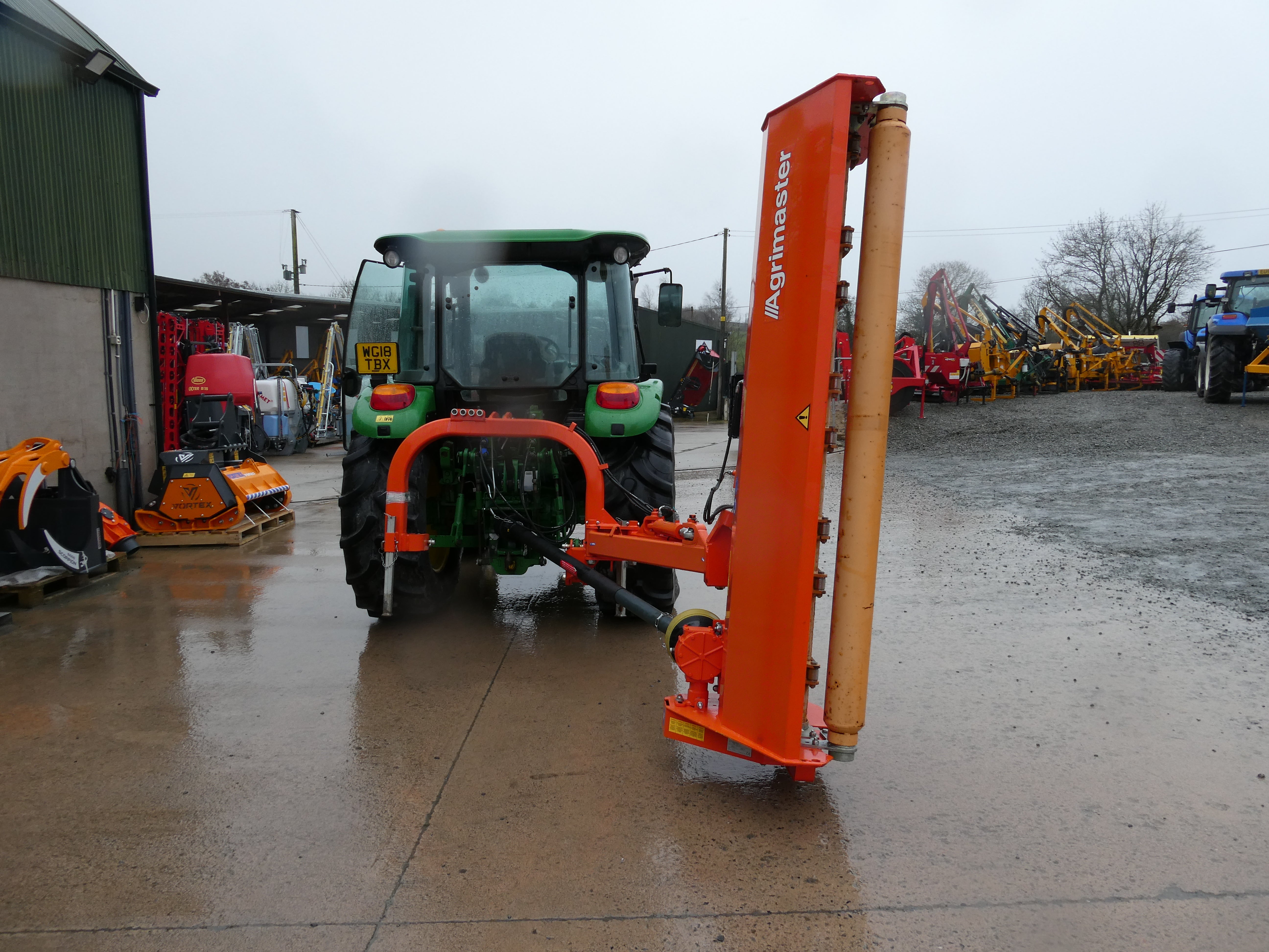 Agrimaster Fox offset Flail Shredder