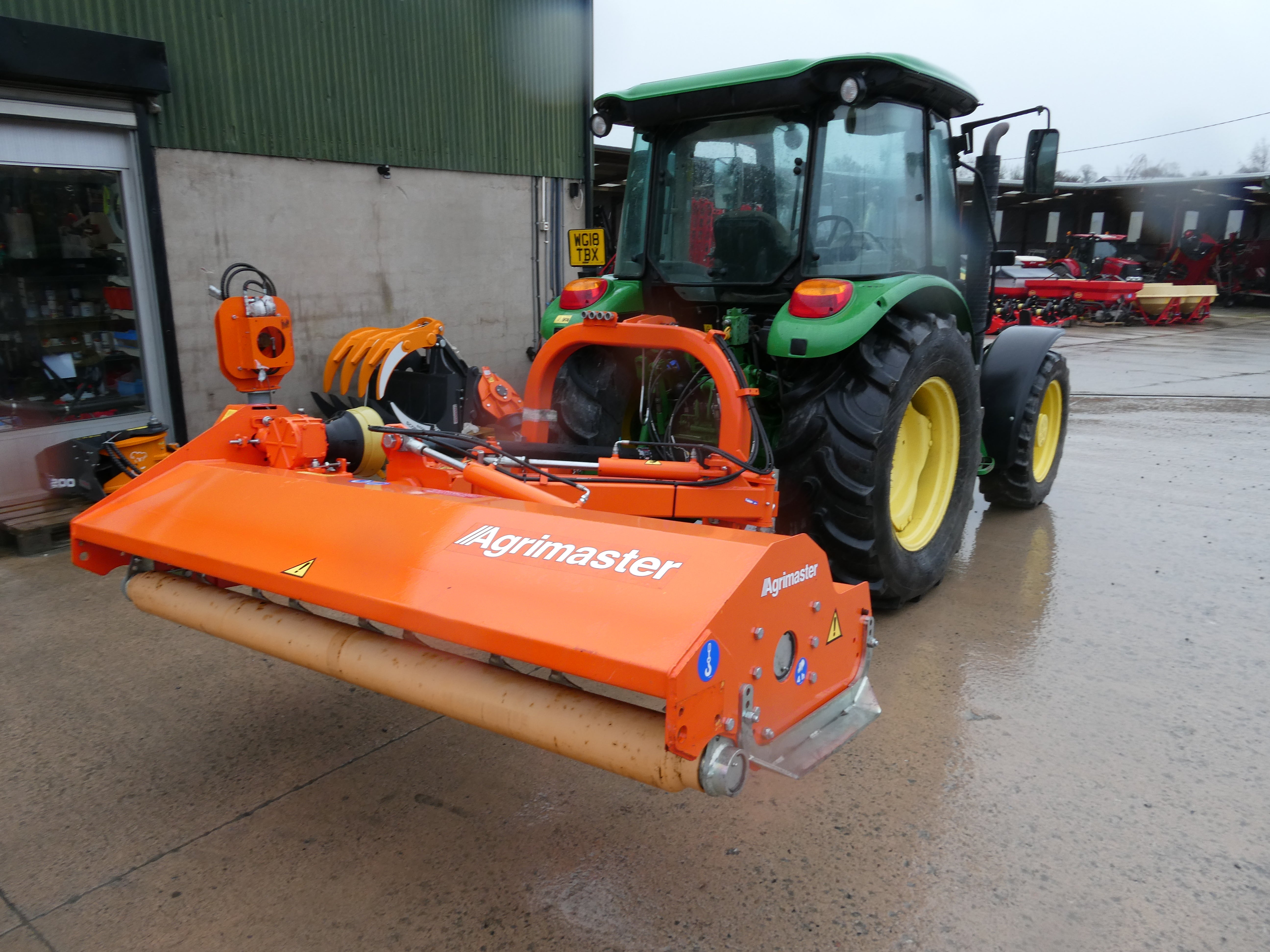 Agrimaster Fox offset Flail Shredder