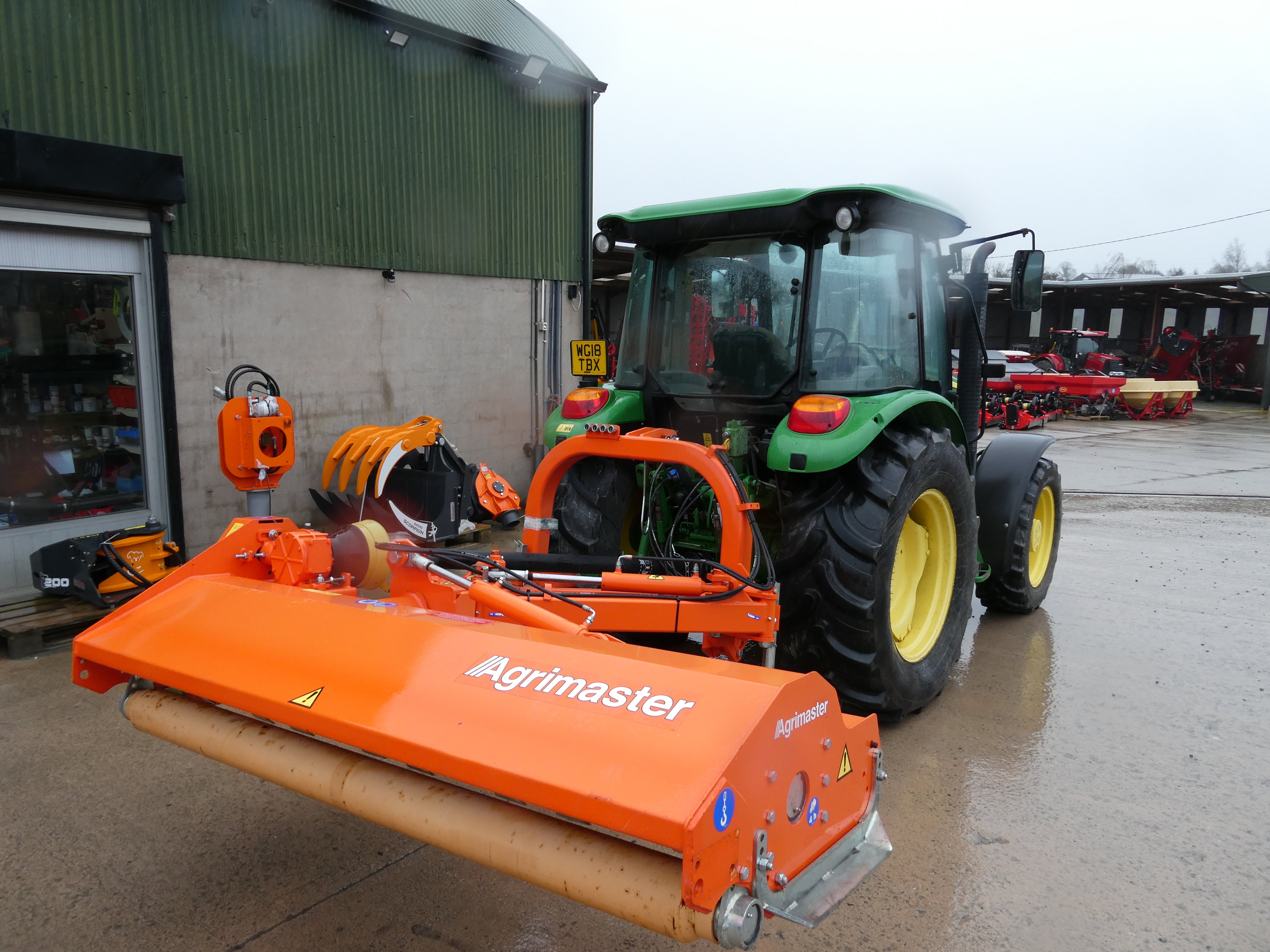 Agrimaster Fox offset Flail Shredder