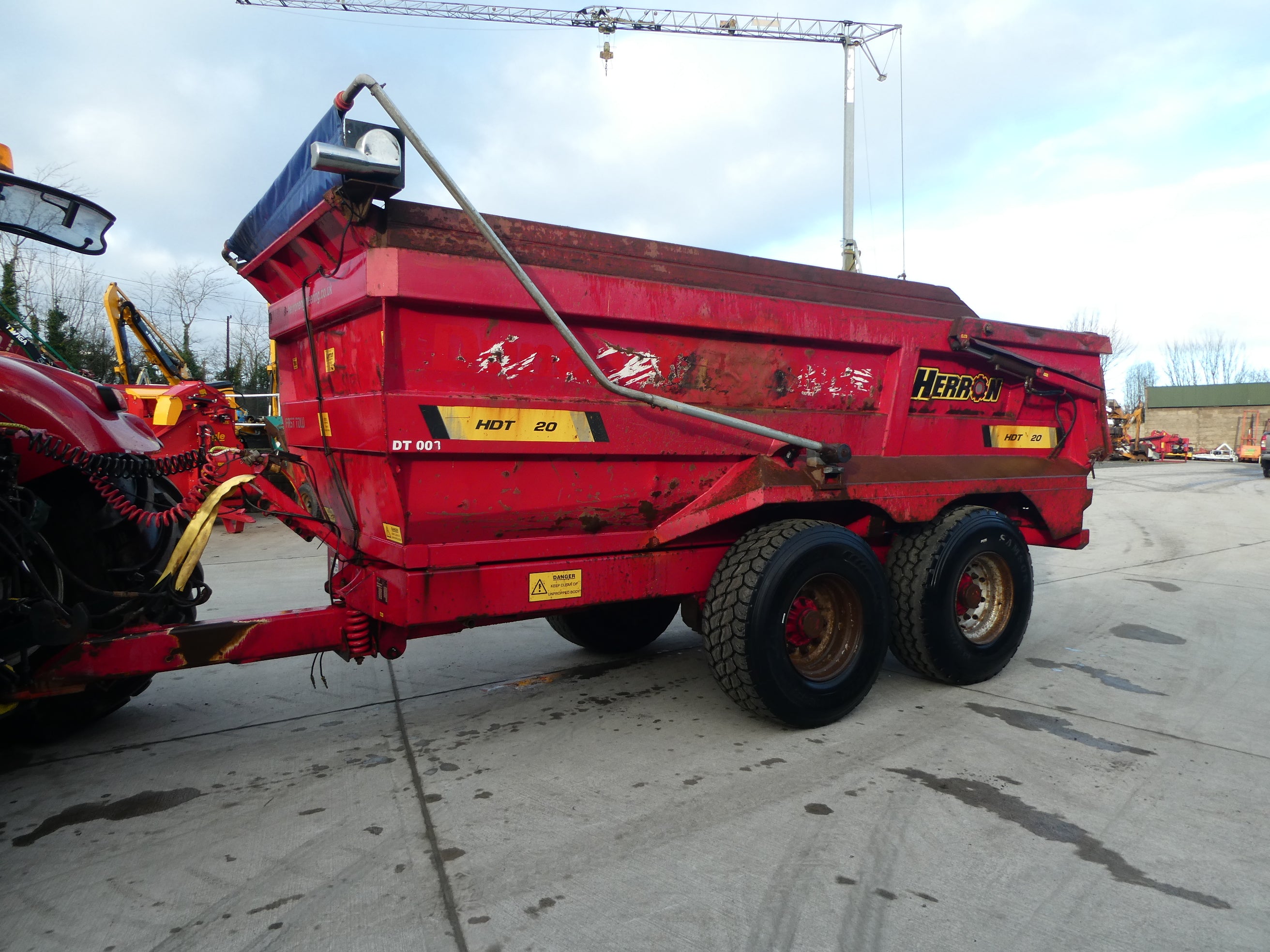 Herron 20T Dump trailer