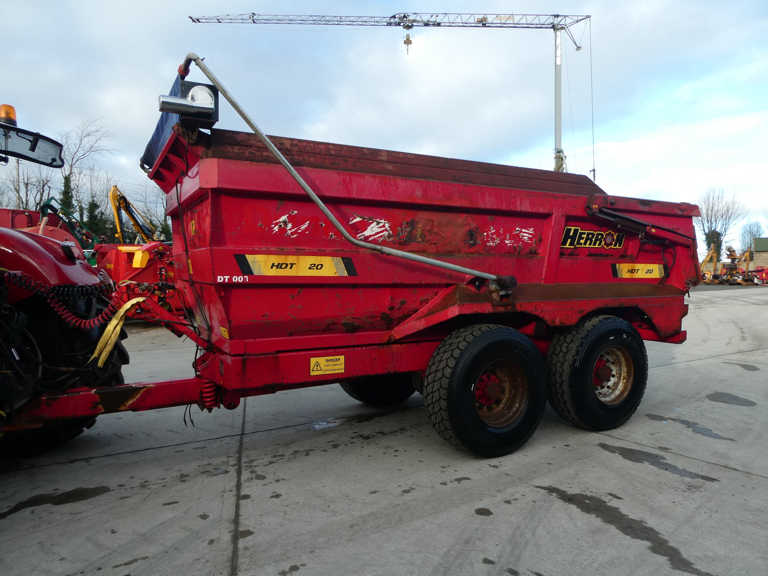 Herron 20T Dump trailer