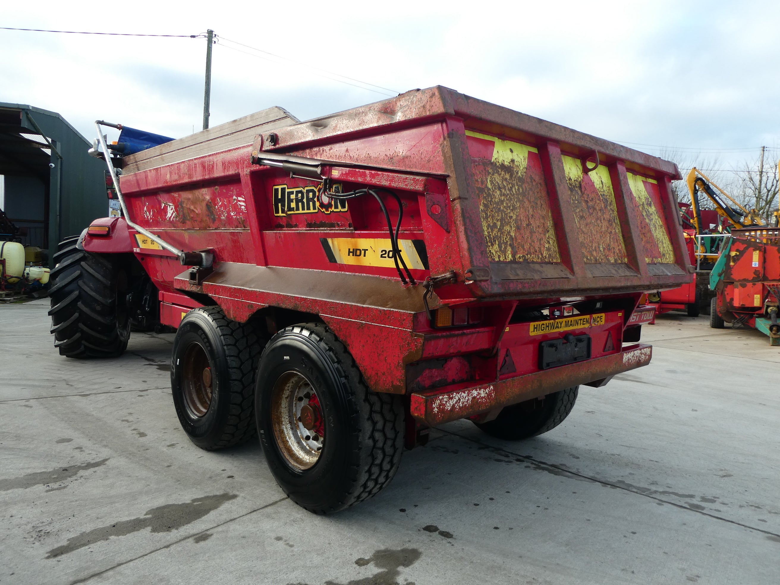 Herron 20T Dump trailer