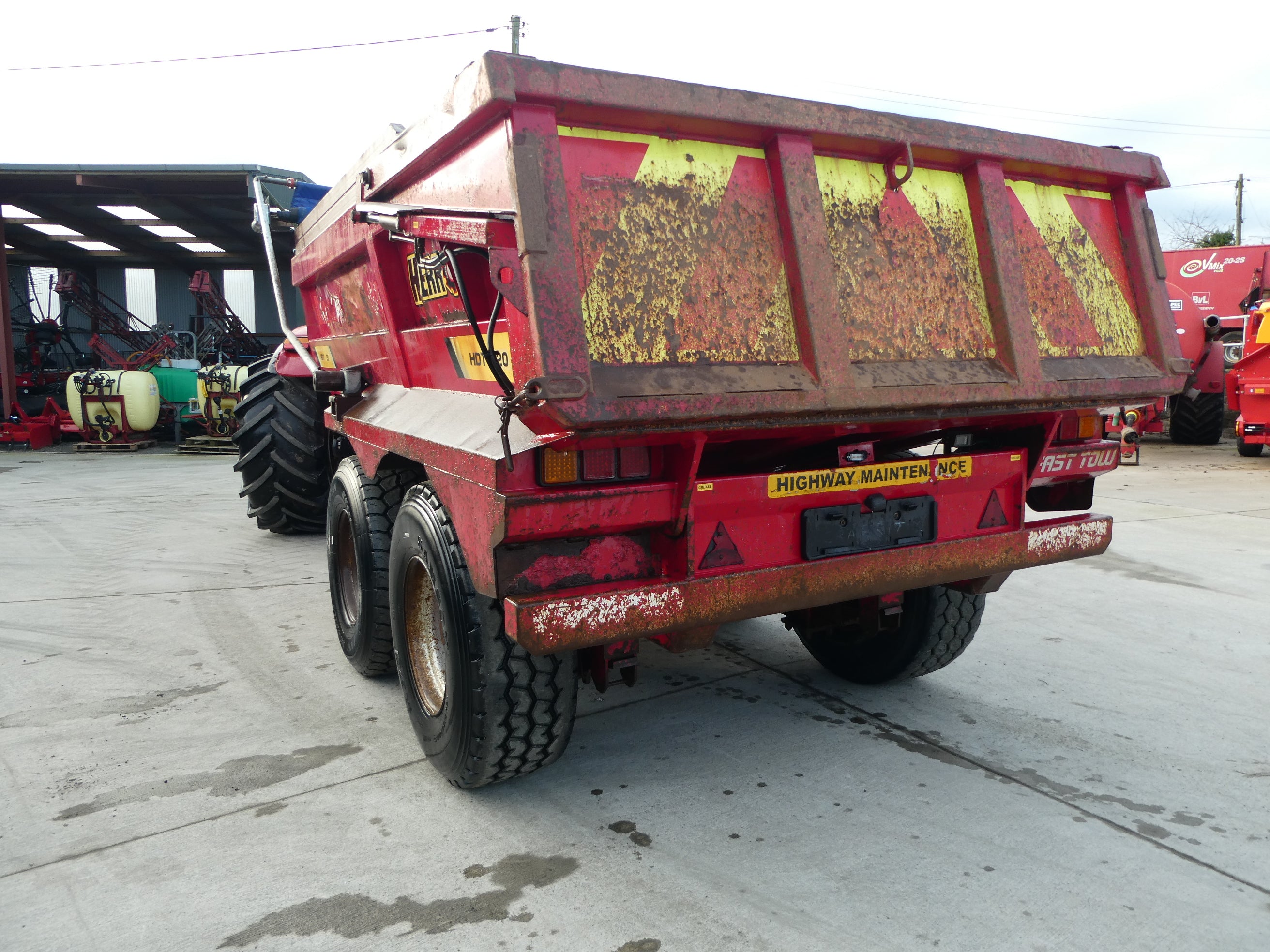 Herron 20T Dump trailer