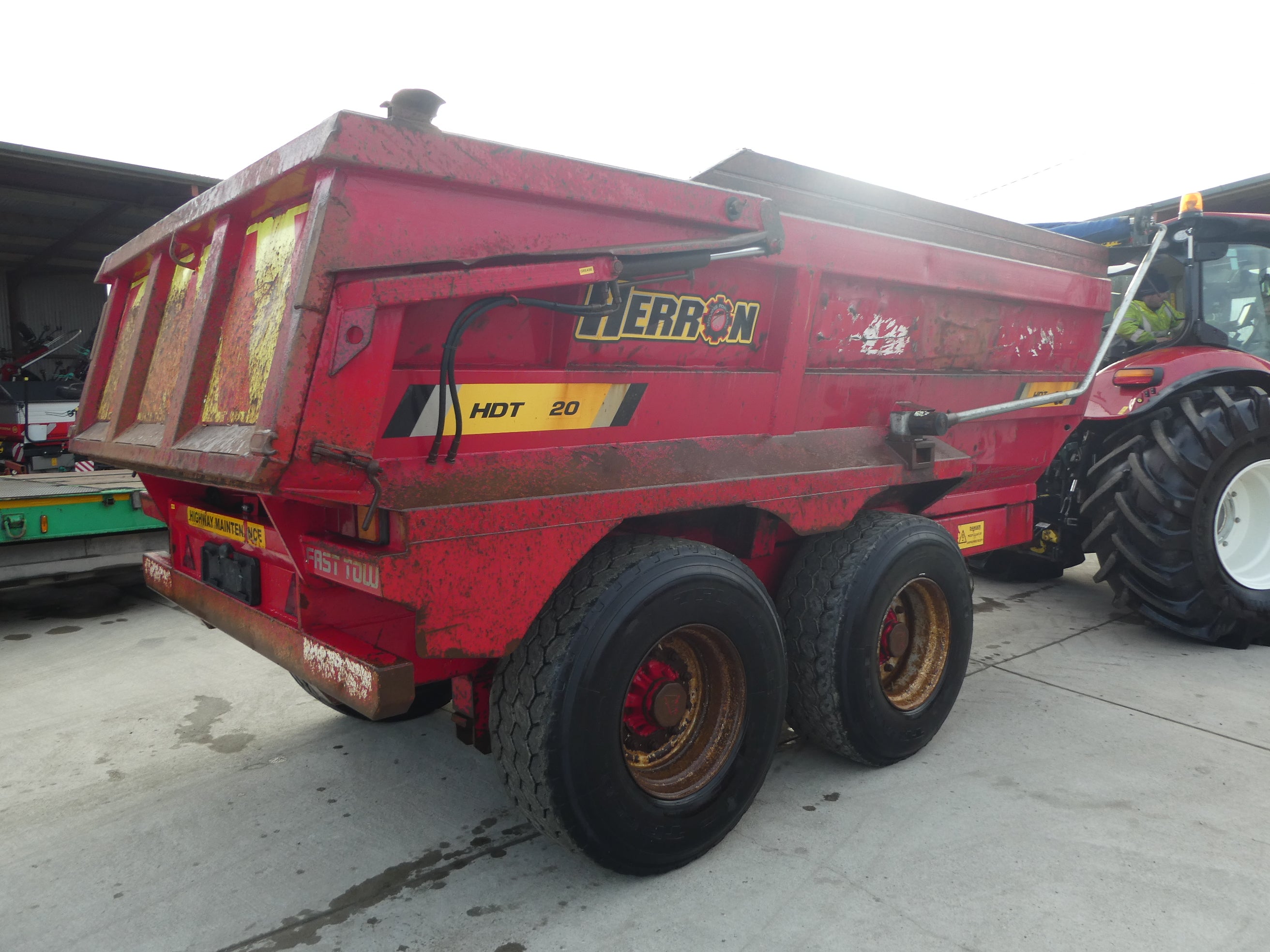 Herron 20T Dump trailer