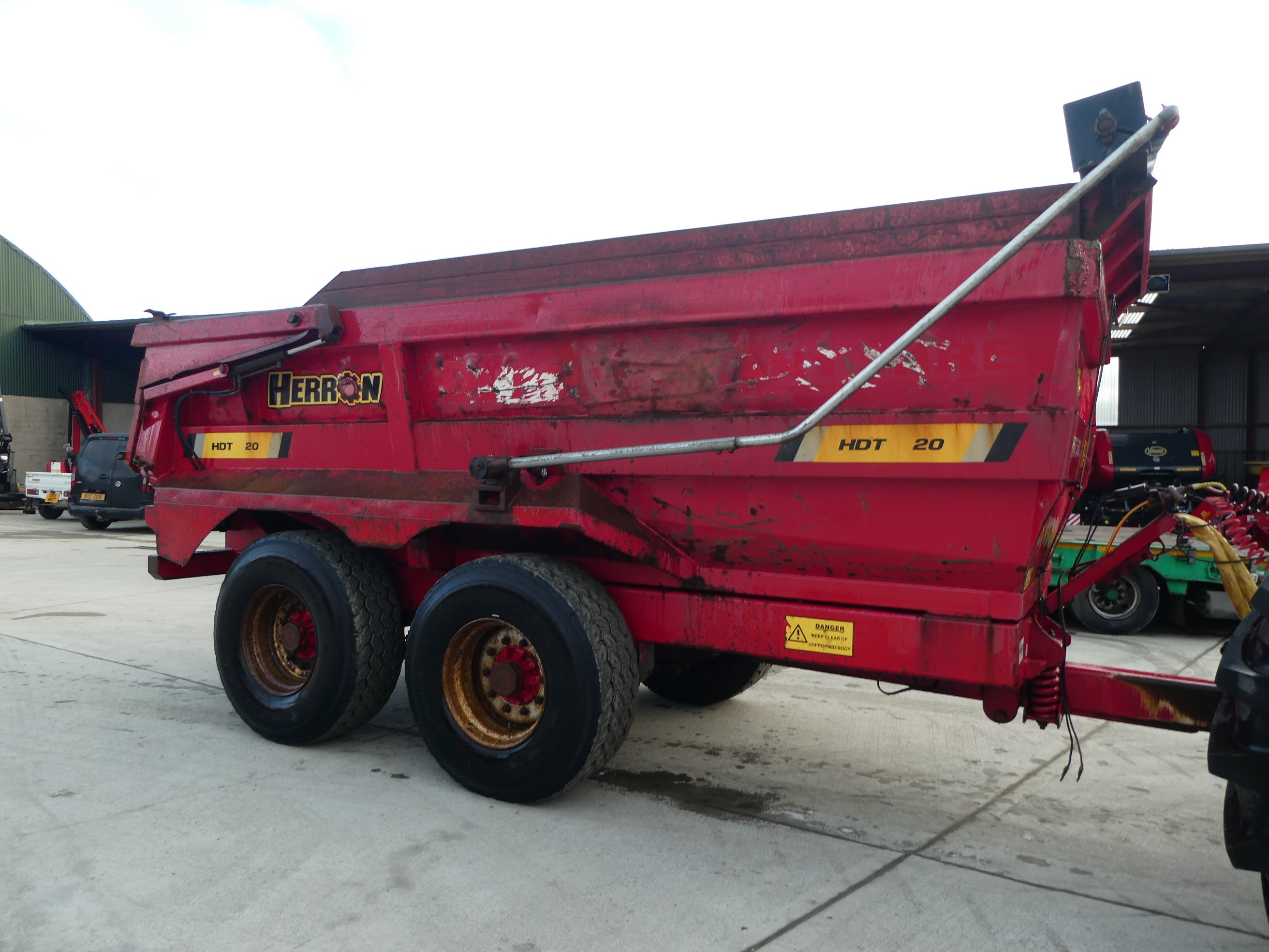 Herron 20T Dump trailer