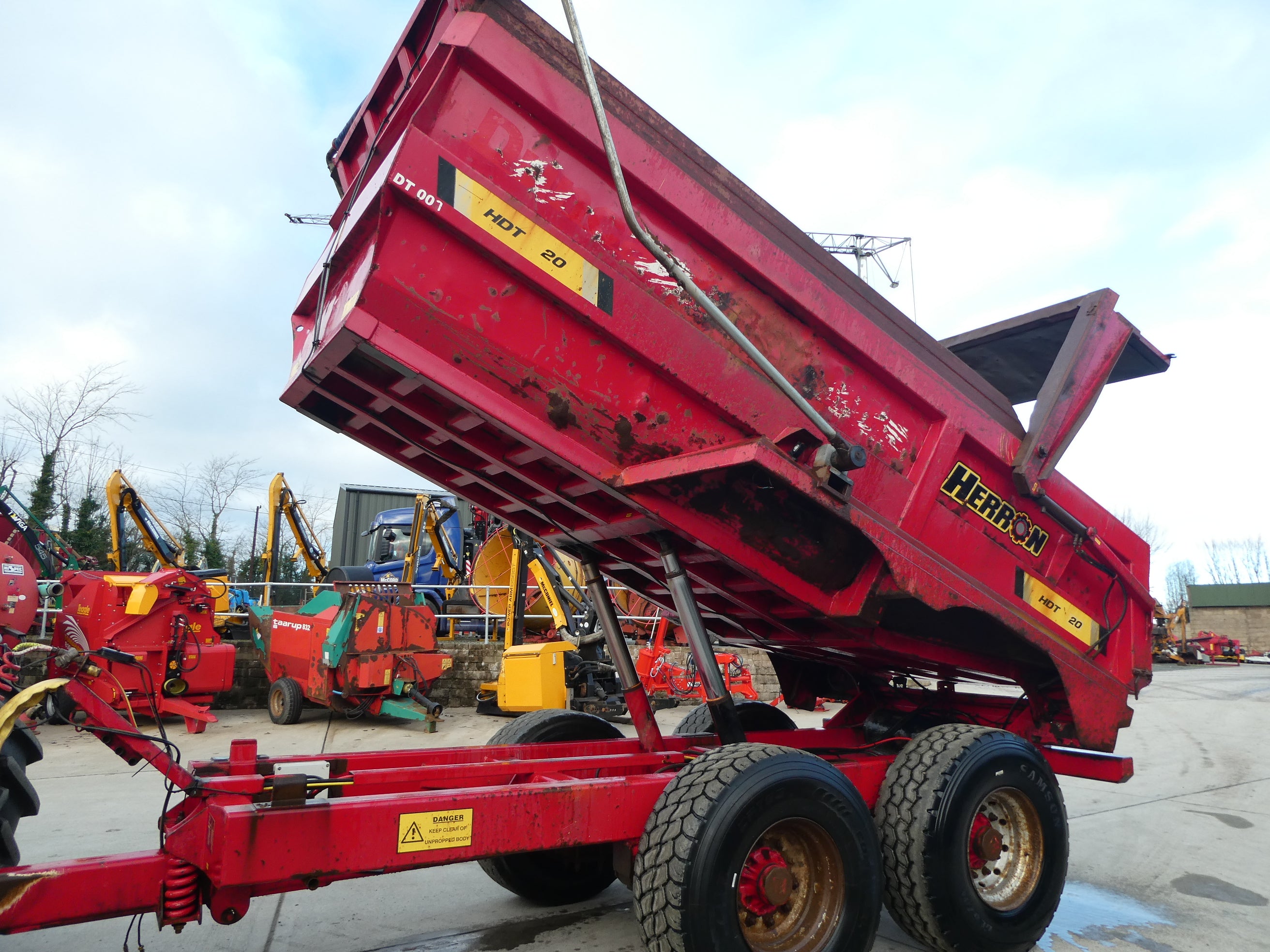 Herron 20T Dump trailer