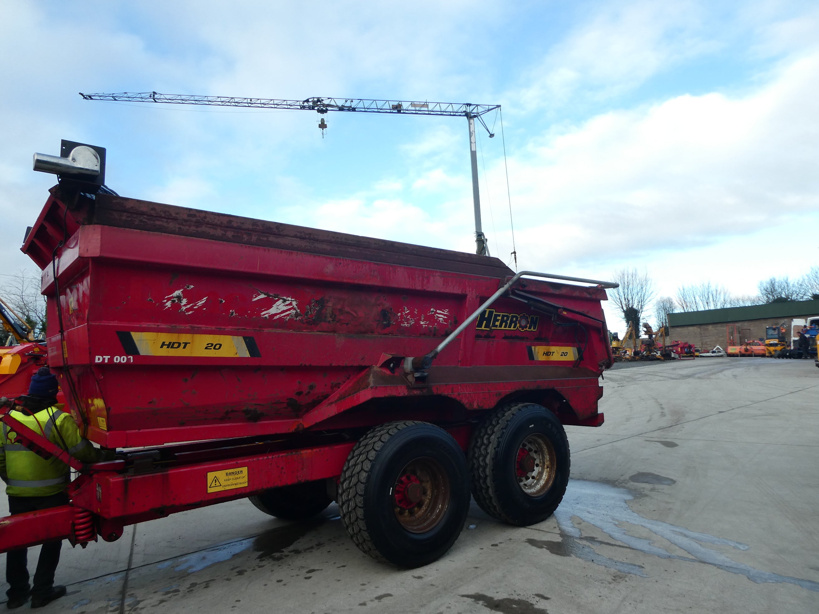 Herron 20T Dump trailer