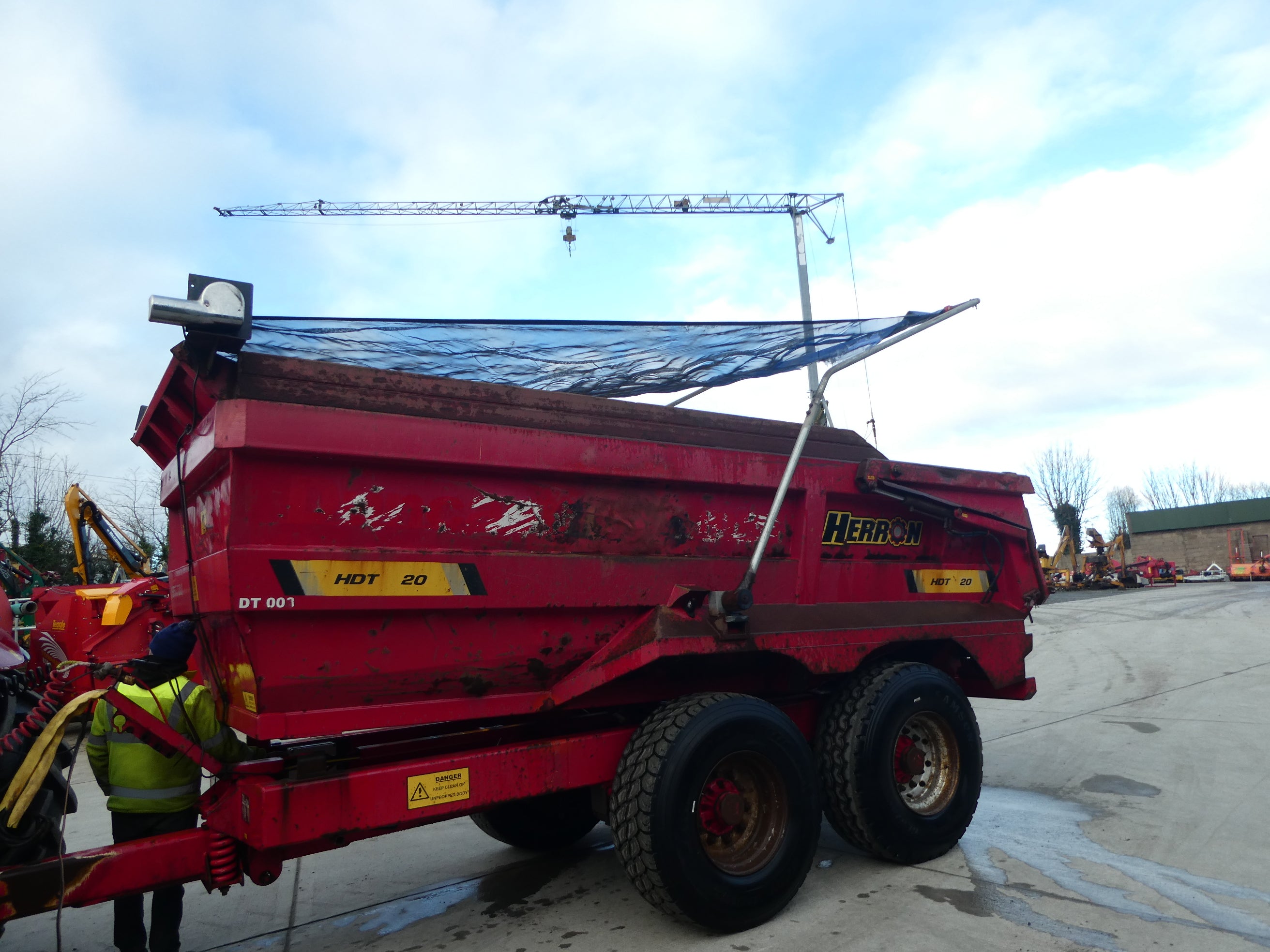 Herron 20T Dump trailer