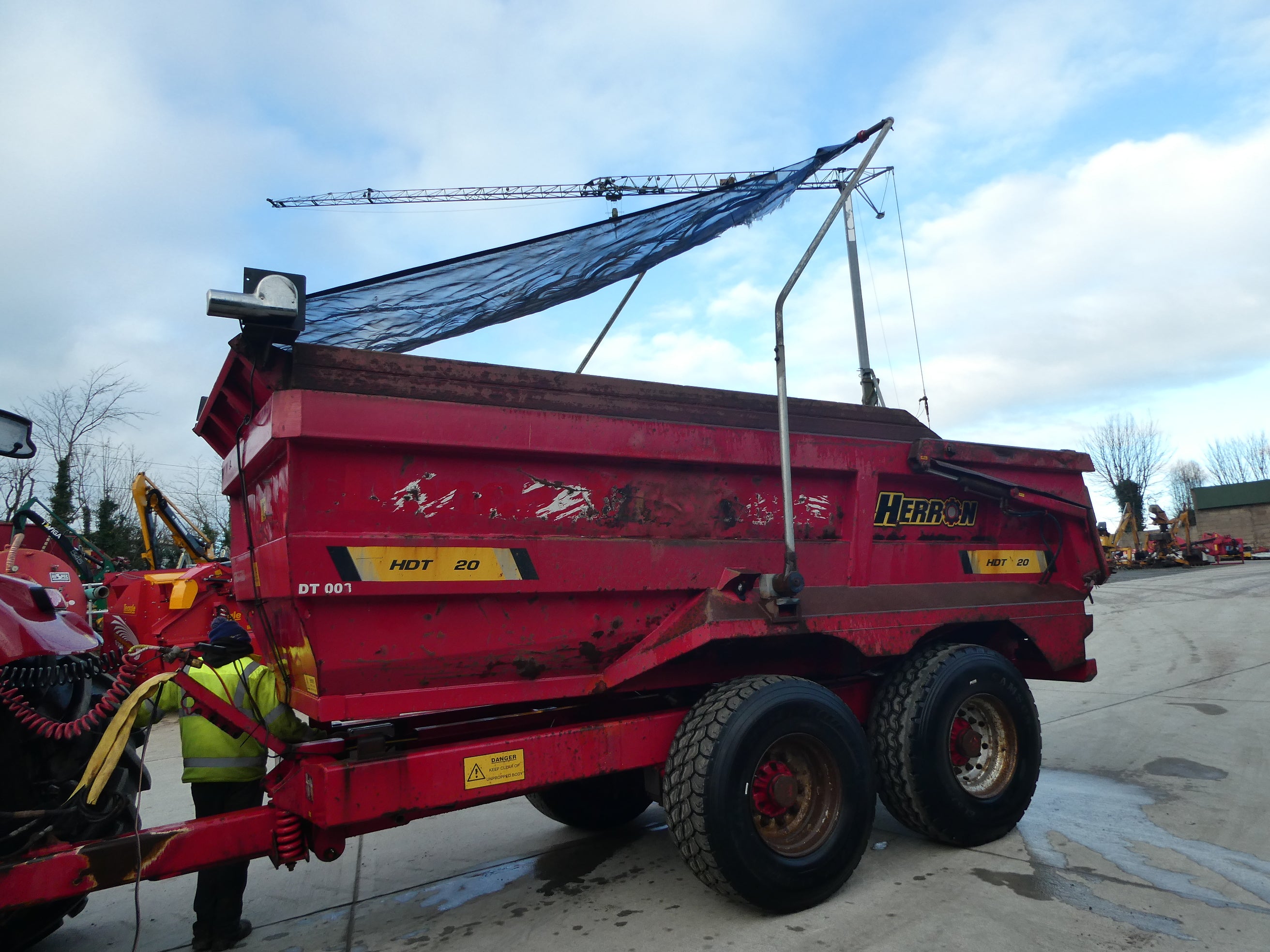 Herron 20T Dump trailer