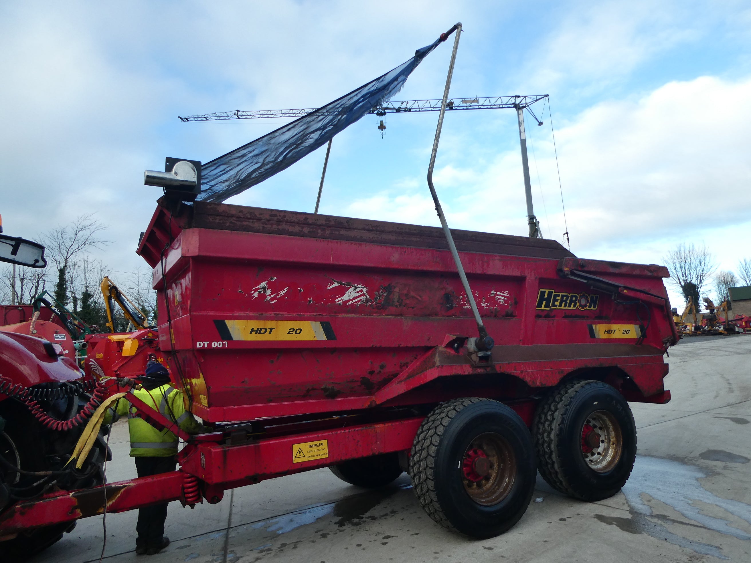 Herron 20T Dump trailer