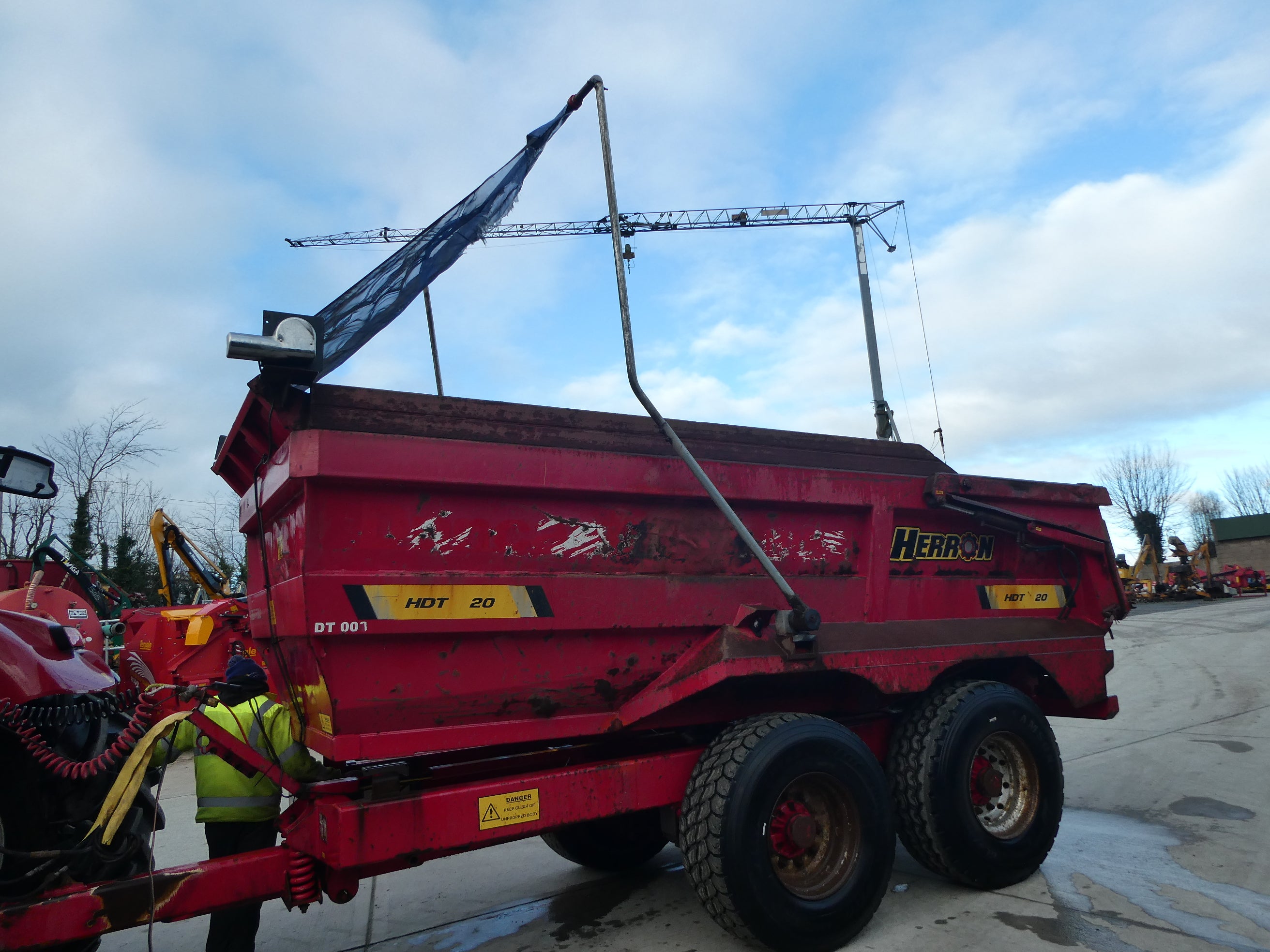 Herron 20T Dump trailer