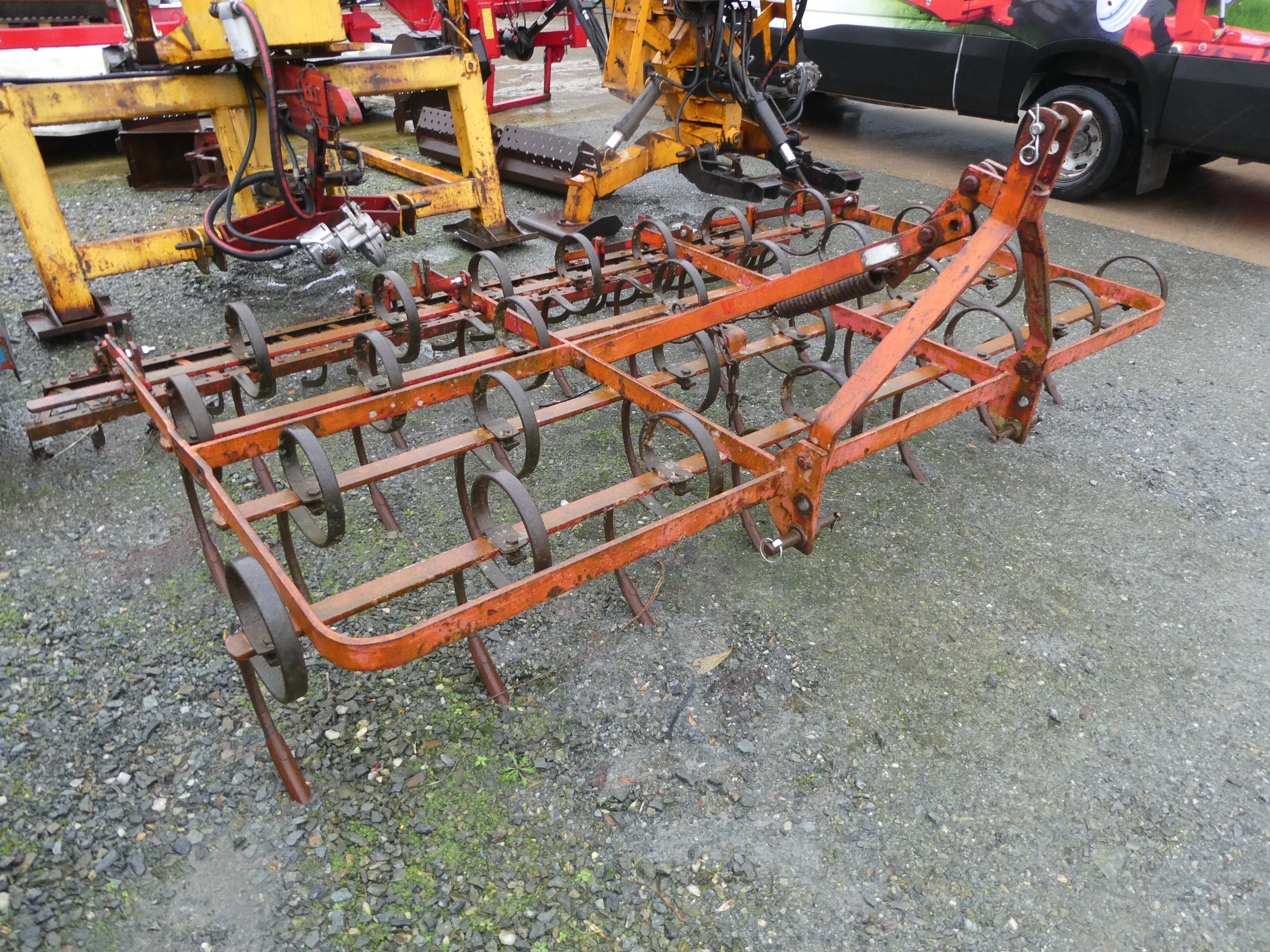 KKK Spring Tine Harrow with Following Harrow