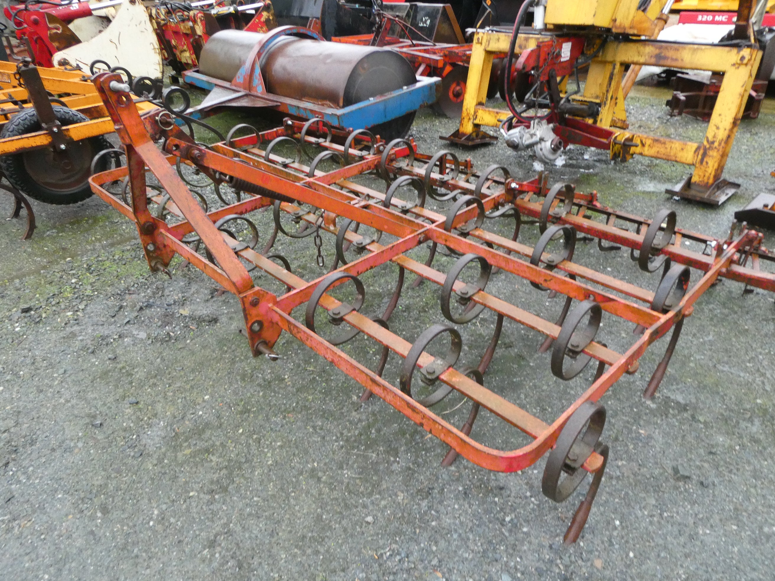 KKK Spring Tine Harrow with Following Harrow