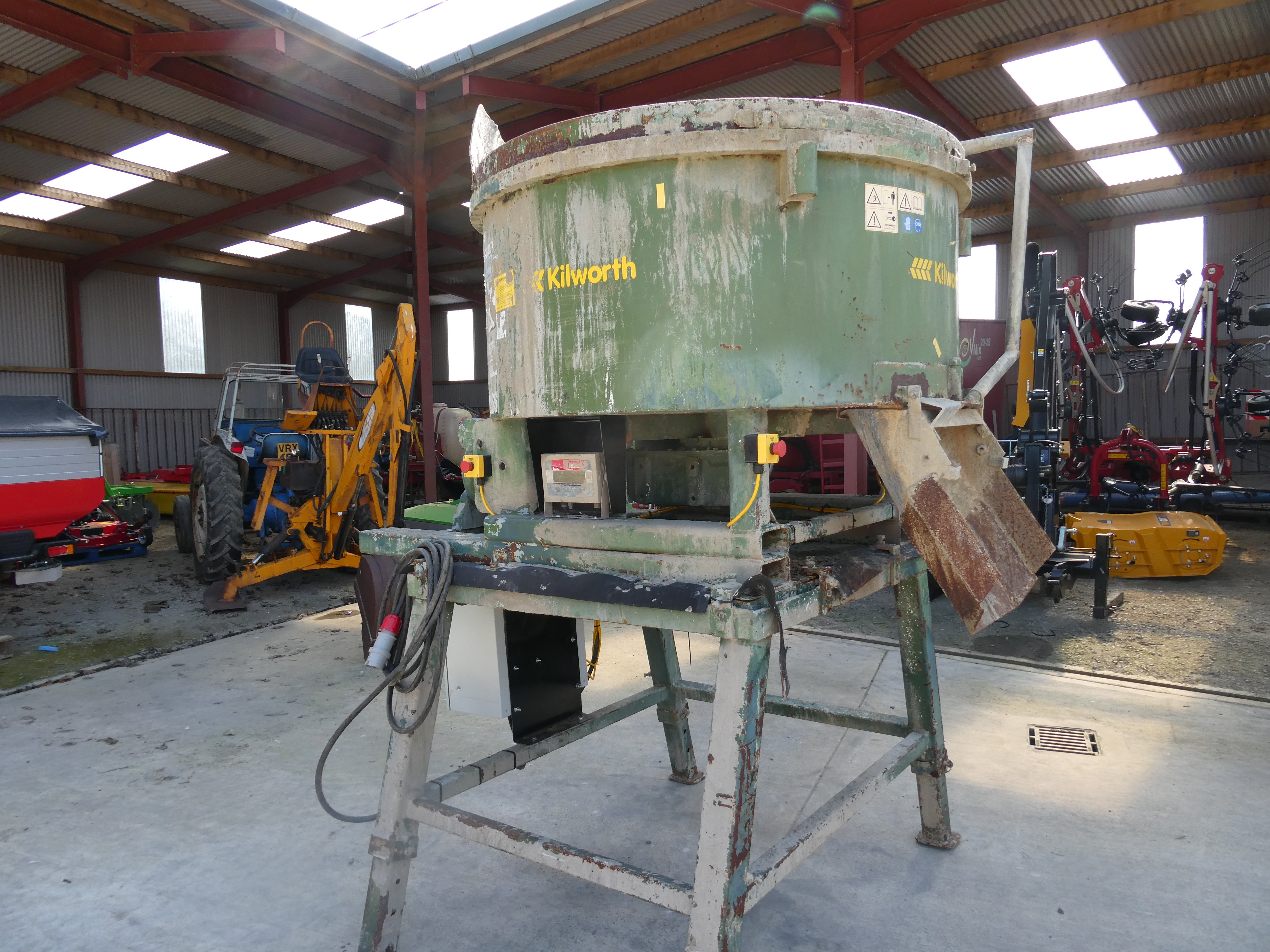 Kilworth Pan Mixer with Electric Motor