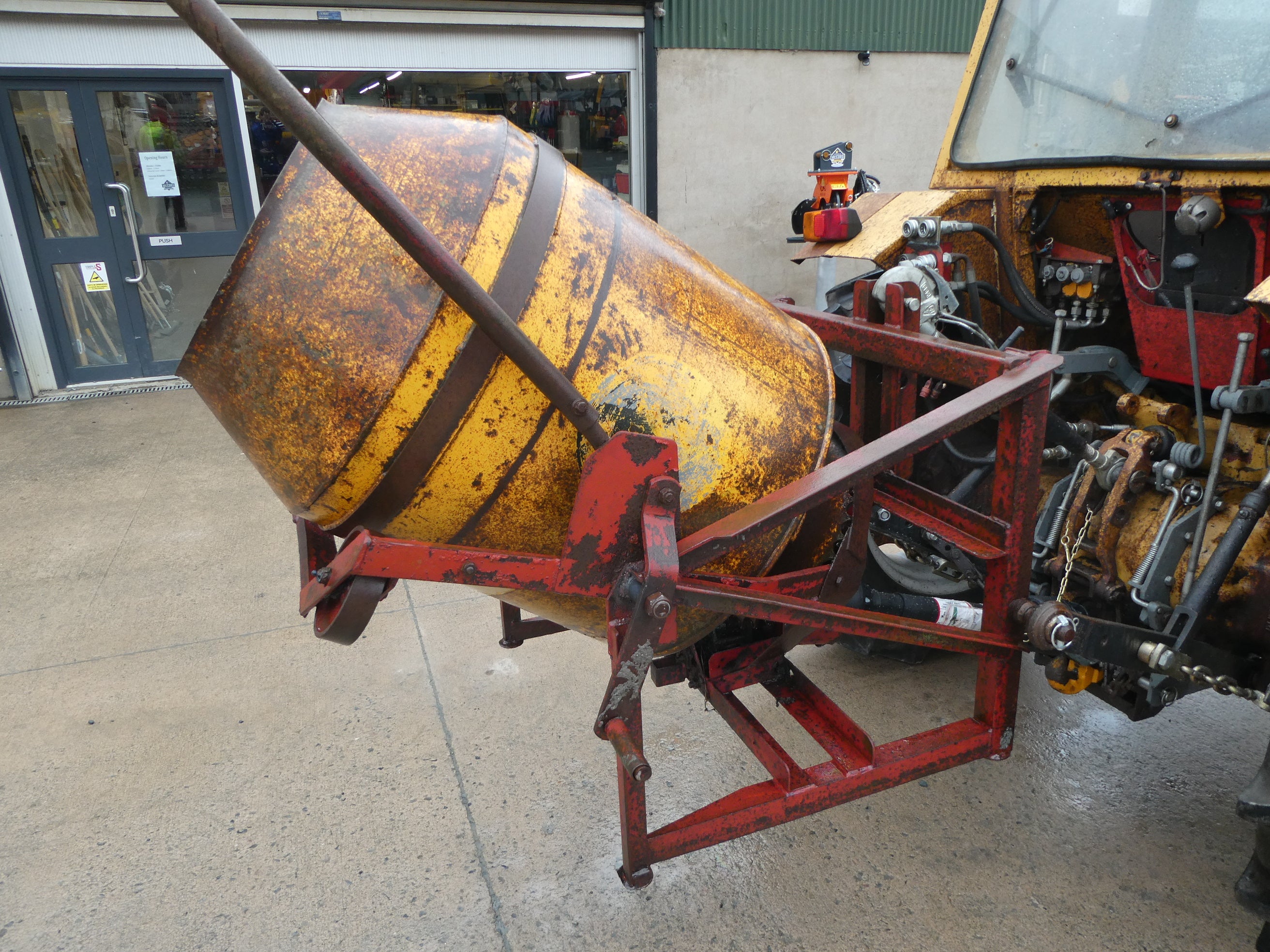 Teagle PTO cement Mixer