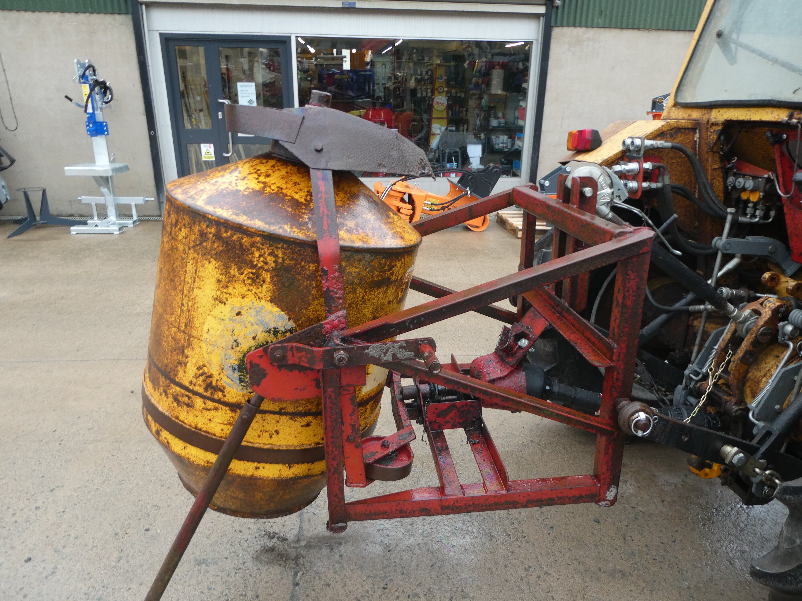 Teagle PTO cement Mixer