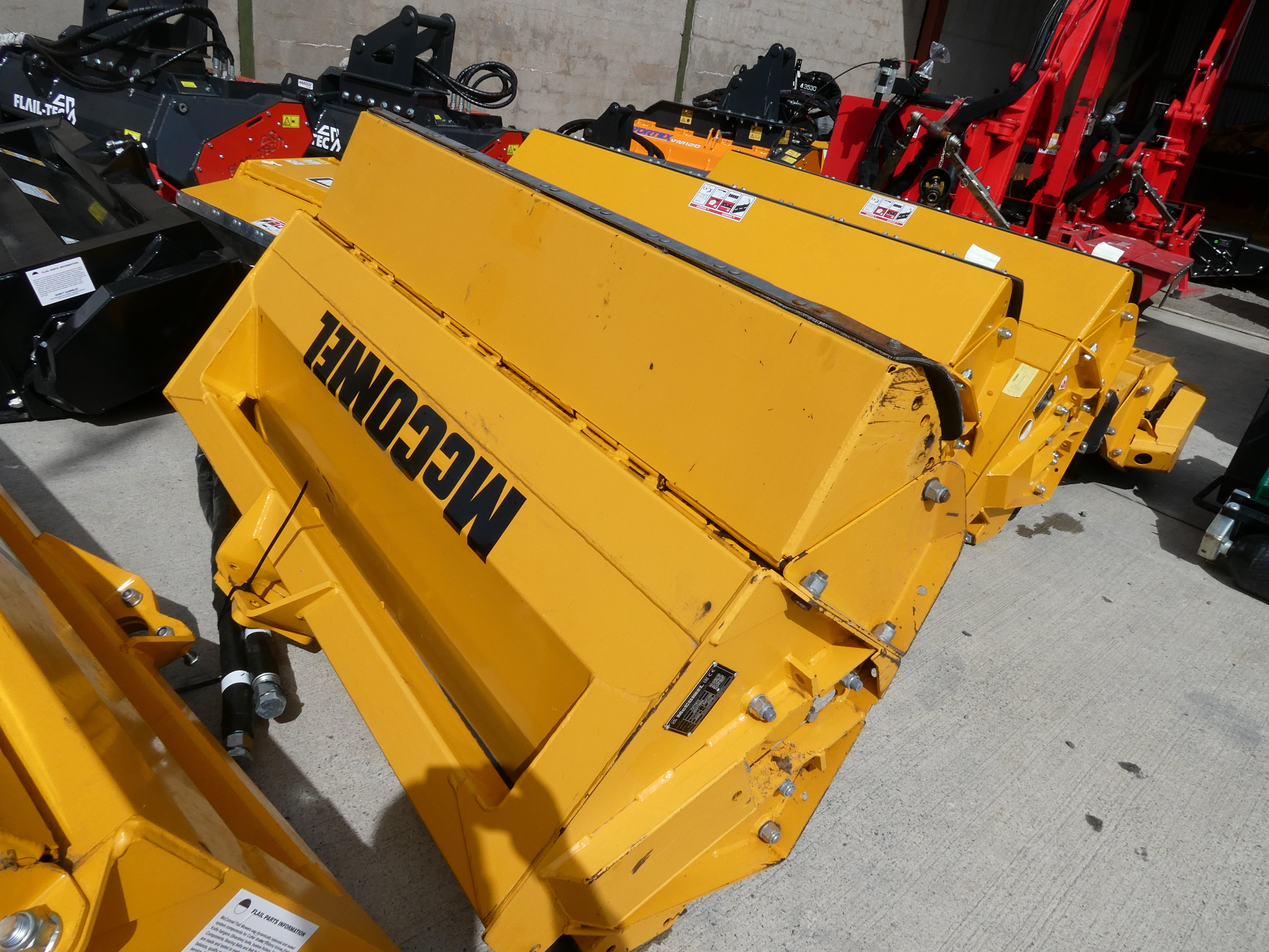 McConnel 1.5m Direct drive 85hp Flail Head