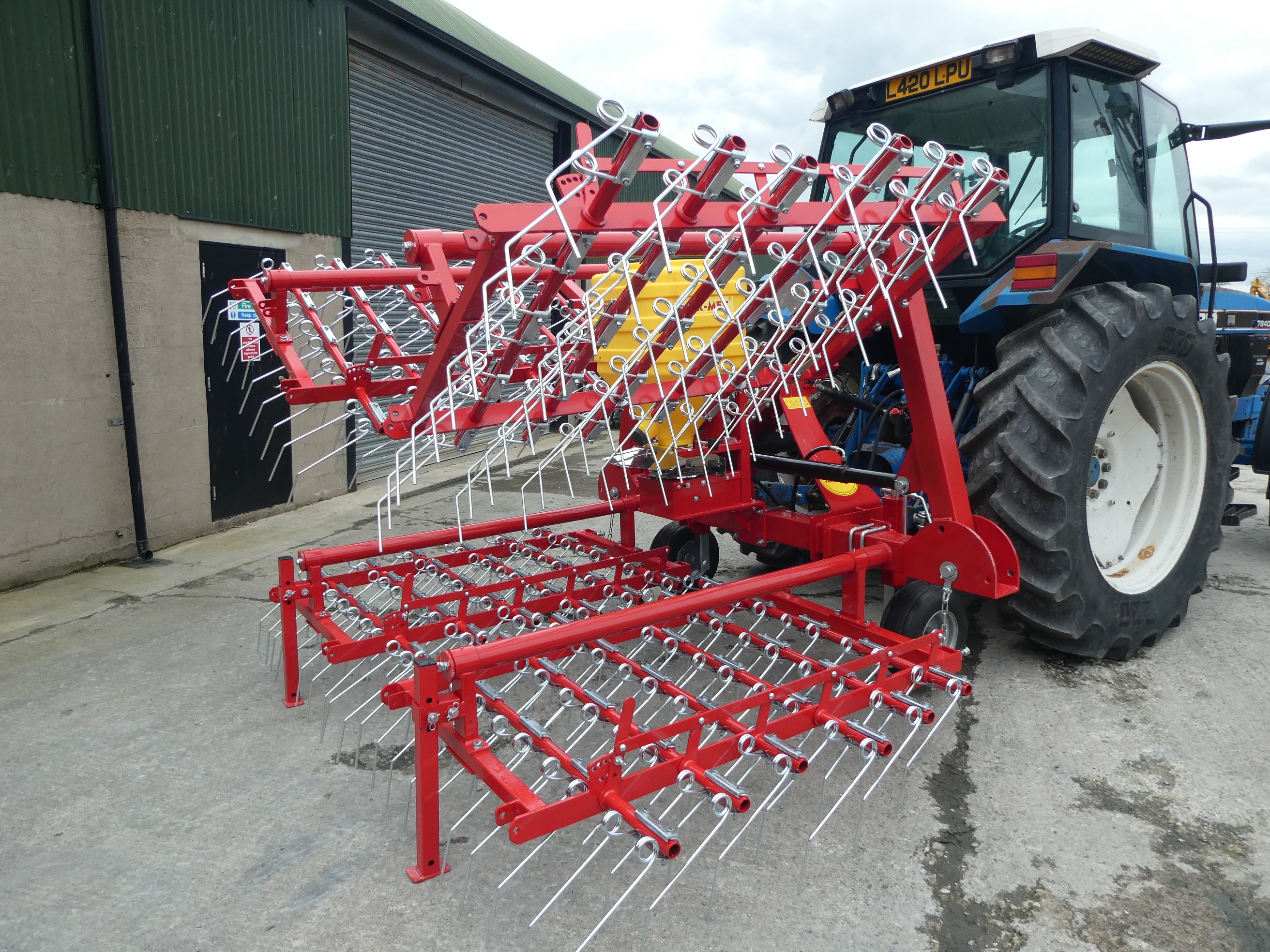 6m Spring Tine Harrow