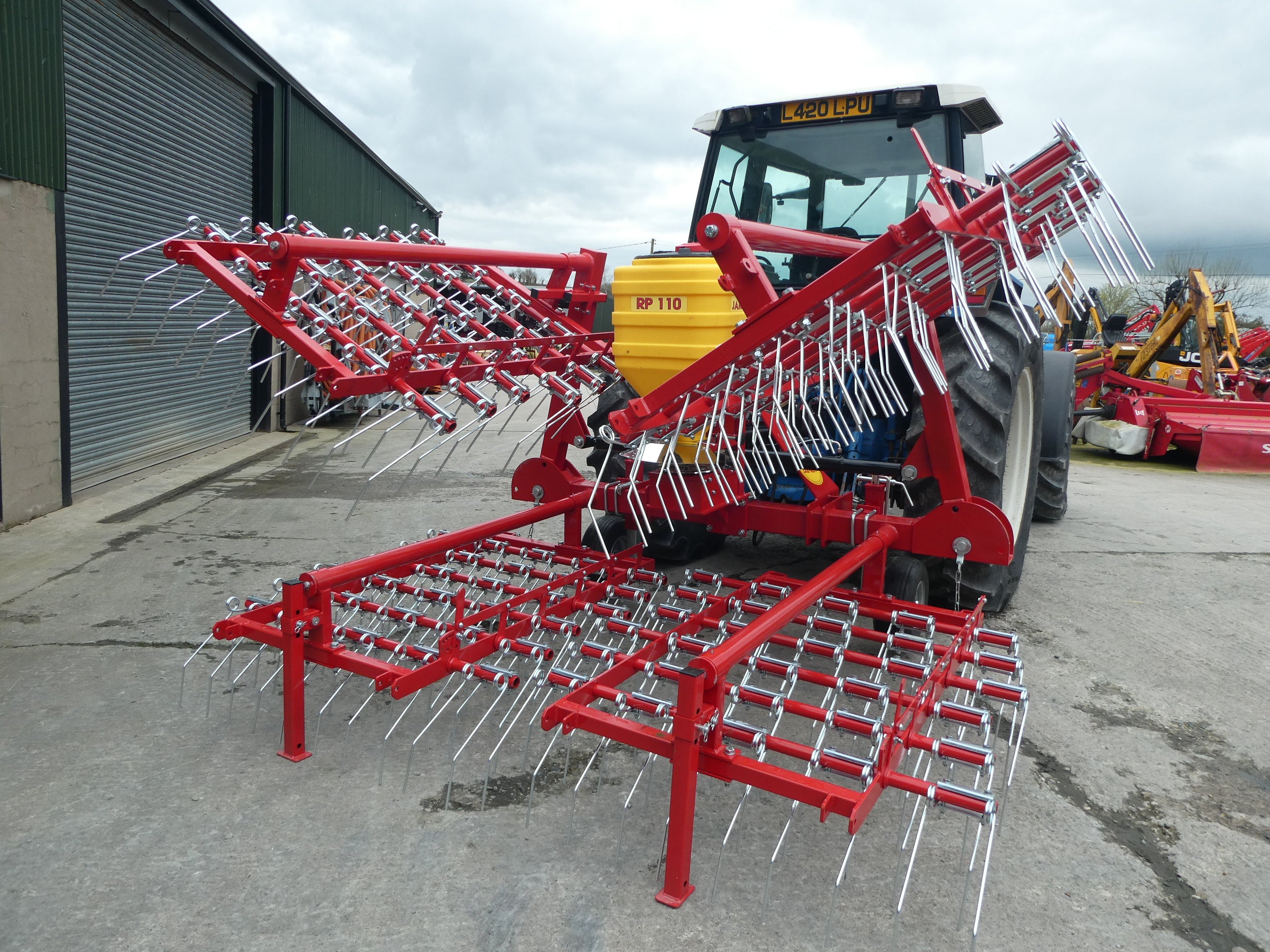 6m Spring Tine Harrow