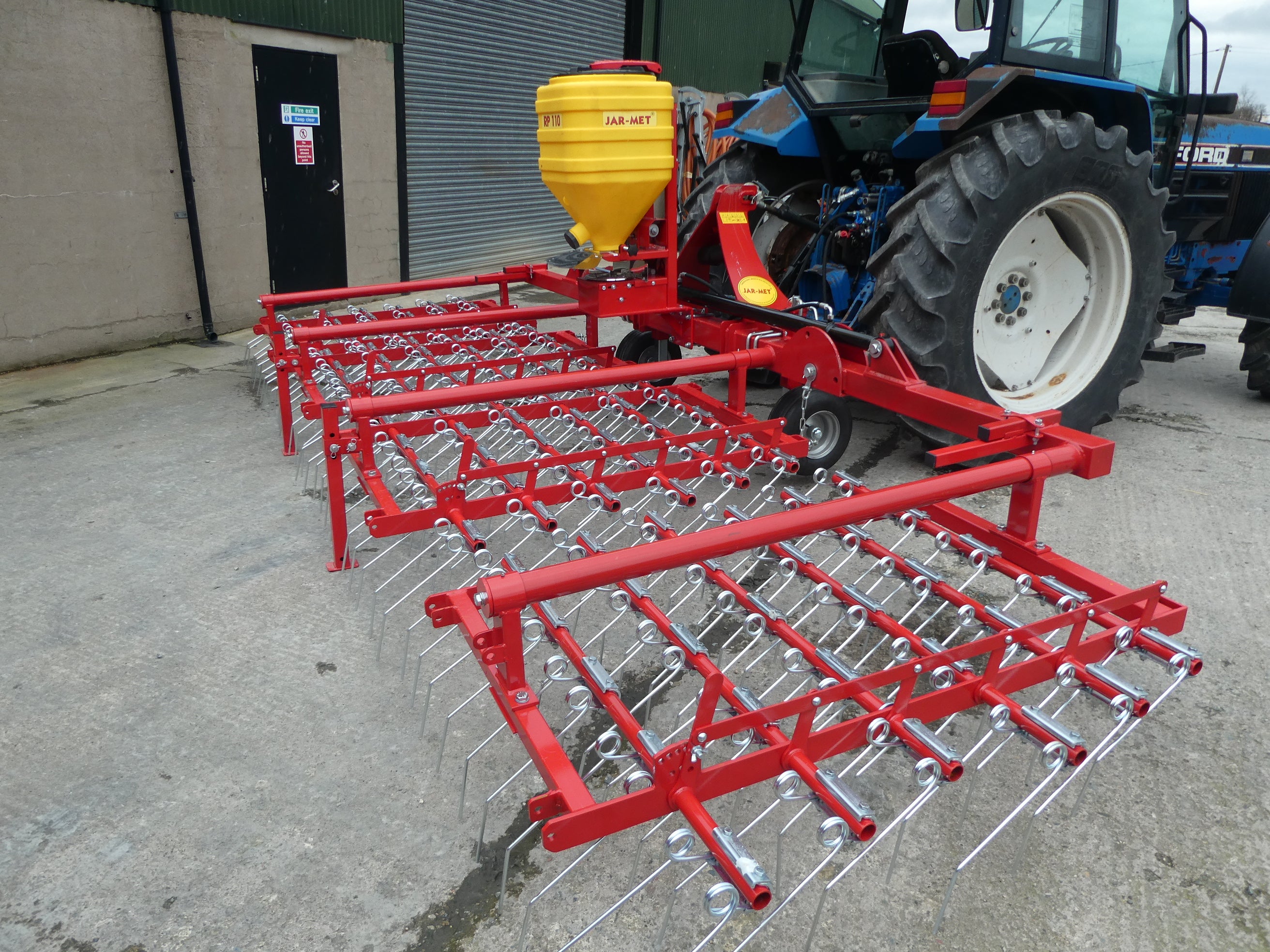 6m Spring Tine Harrow