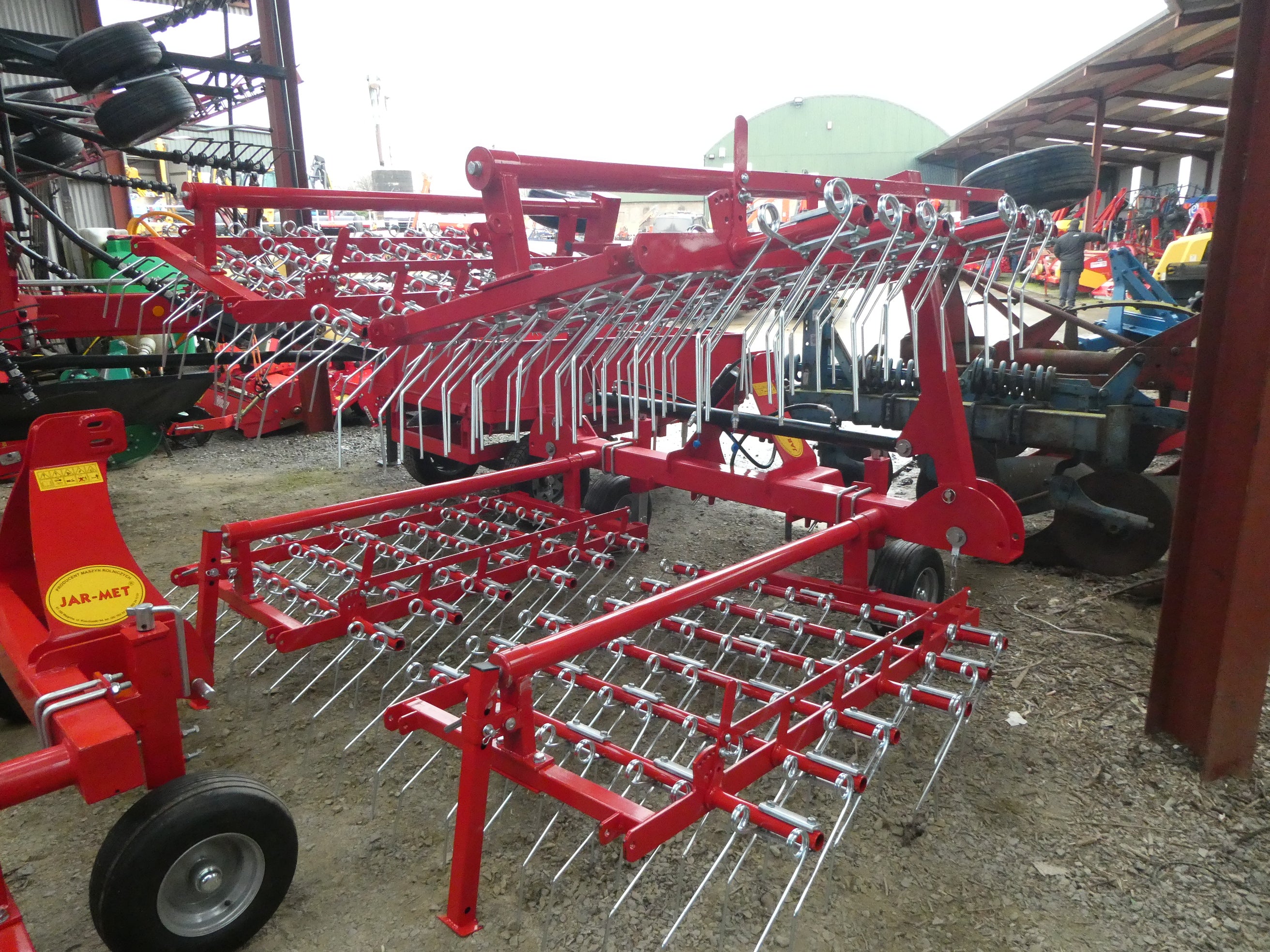 6m Spring Tine Harrow