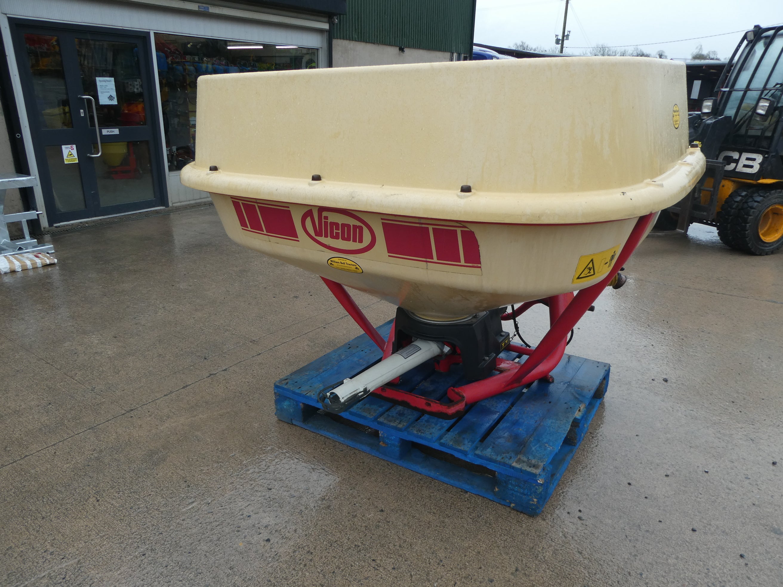used Vicon 1354 Wag tail sower