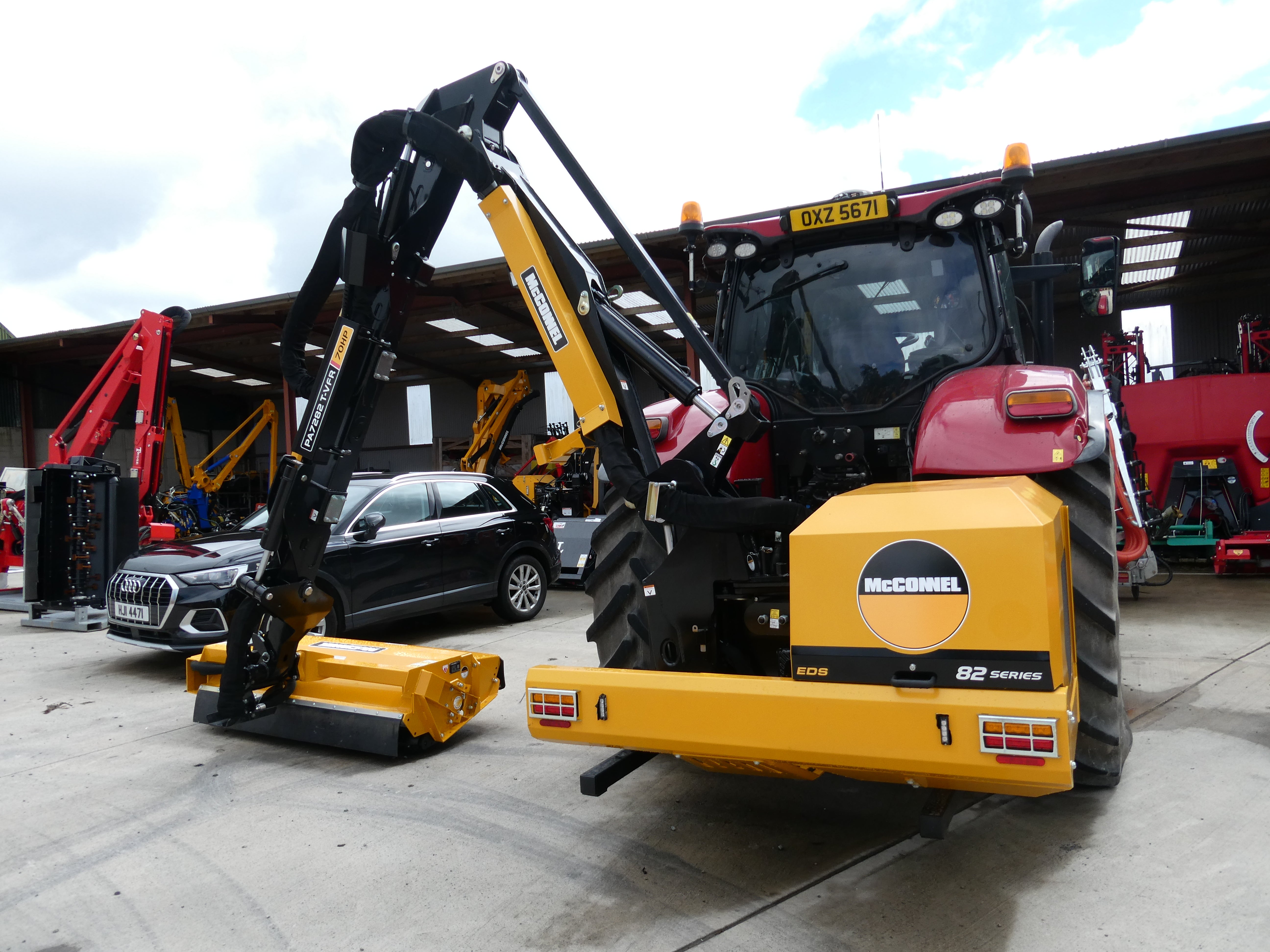 Unused McConnel PA7282 Hedgecutter
