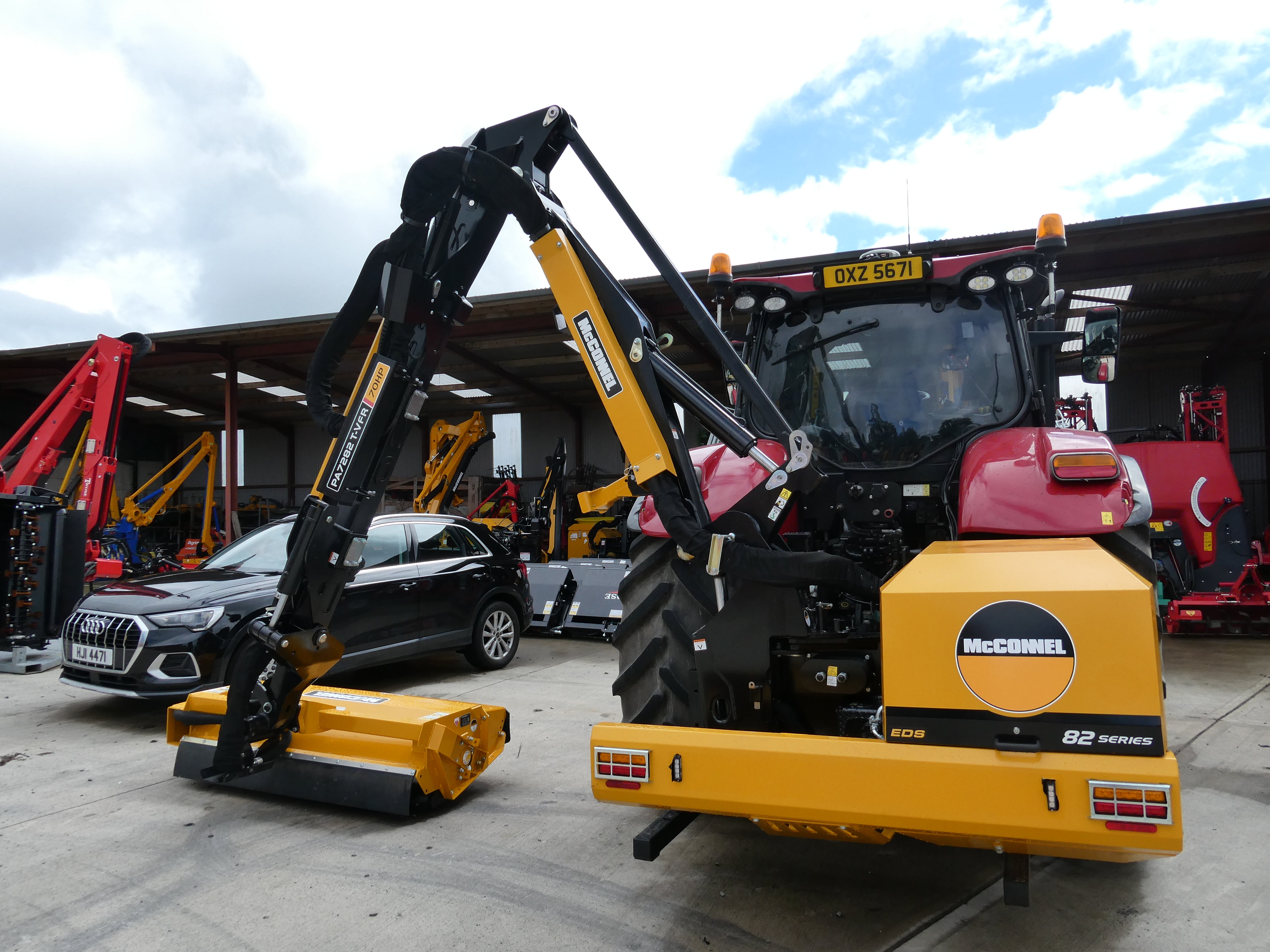 Unused McConnel PA7282 Hedgecutter