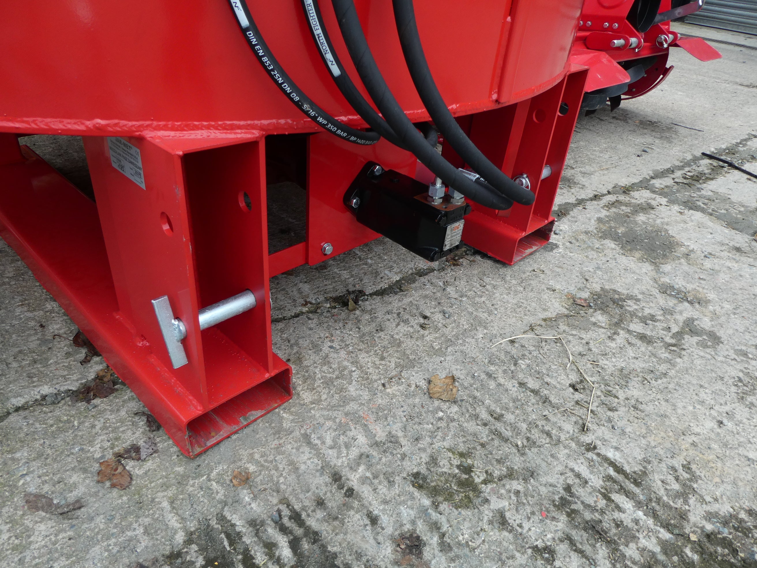 1100lt Pan Mixer Hydraulic with hydraulic door