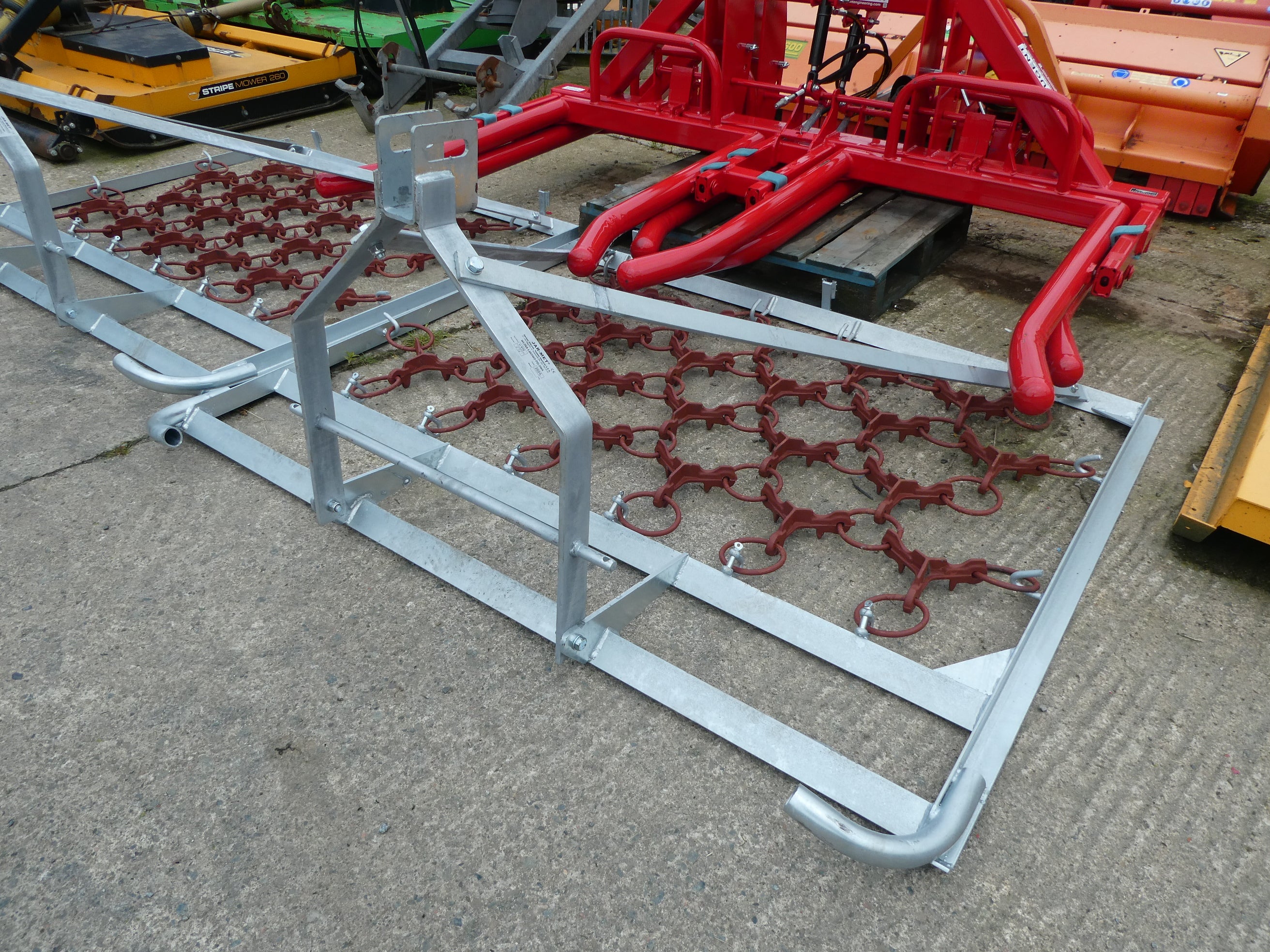 WRM 2m Heavy Grass Harrow