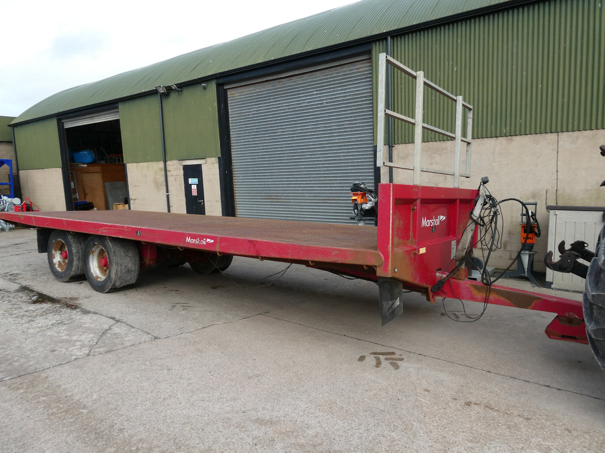Marshall 25ft Flat trailer