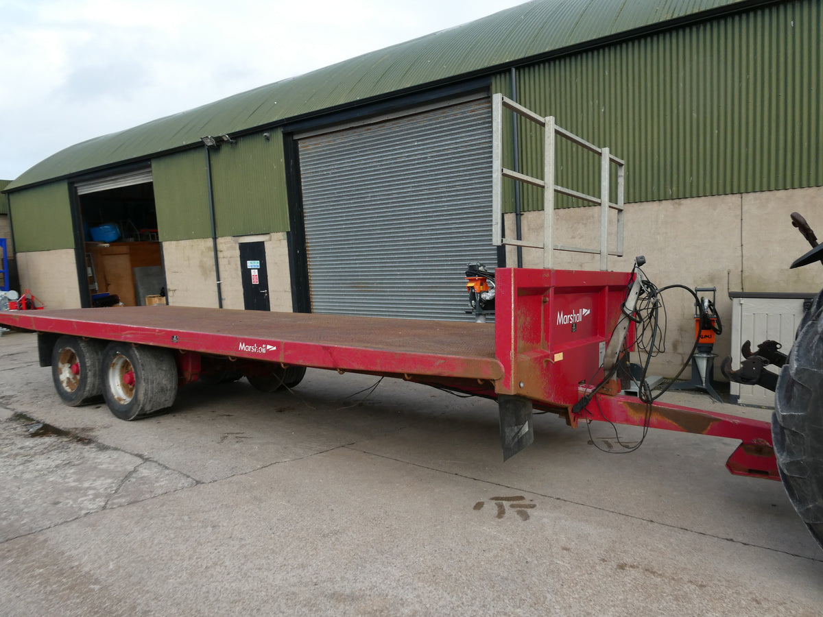 Marshall 25ft Flat trailer