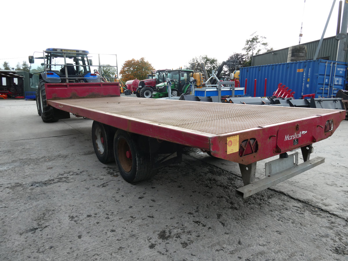 Marshall 25ft Flat trailer
