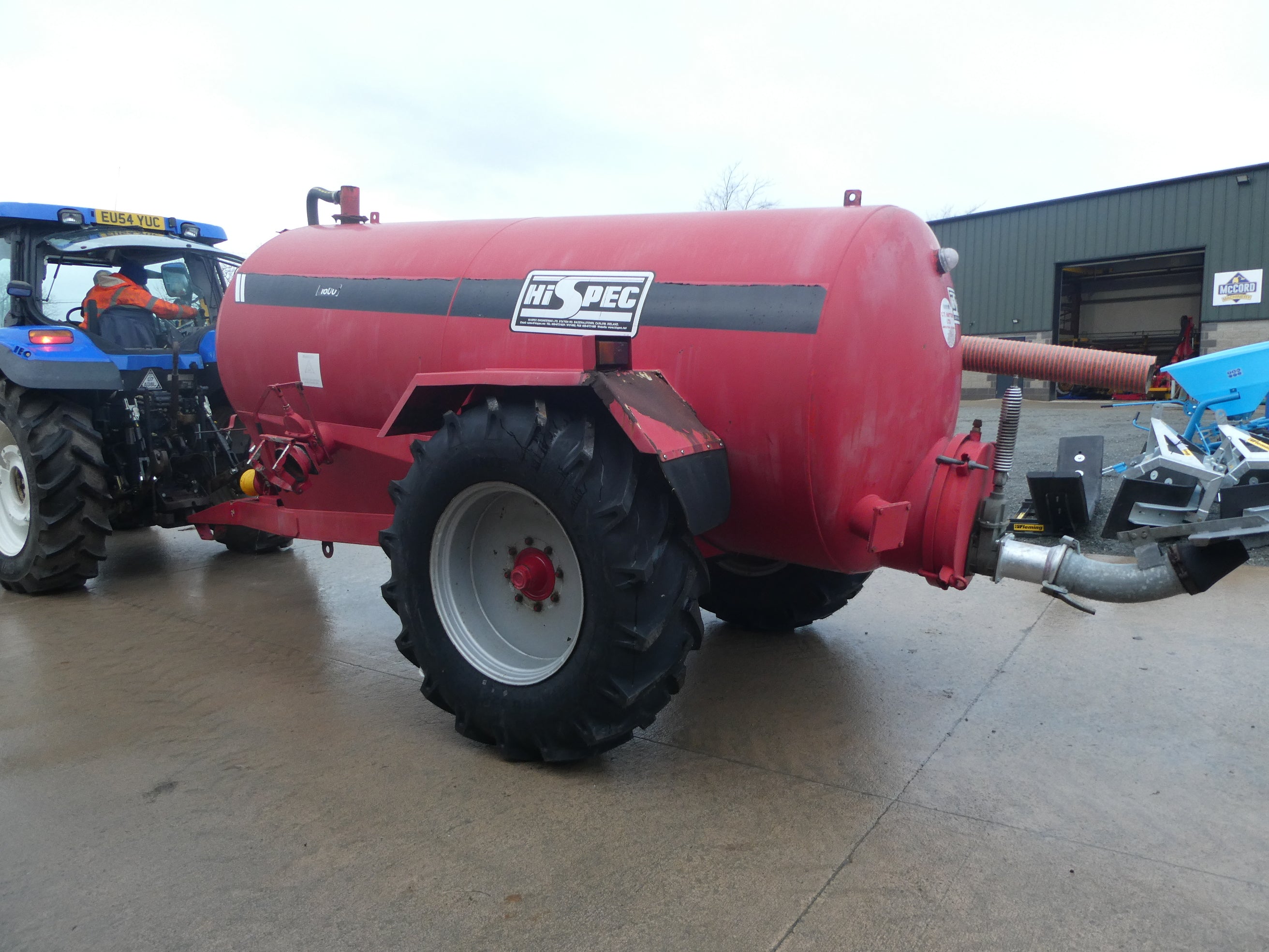Hispec 1600Gallon Slurry tanker