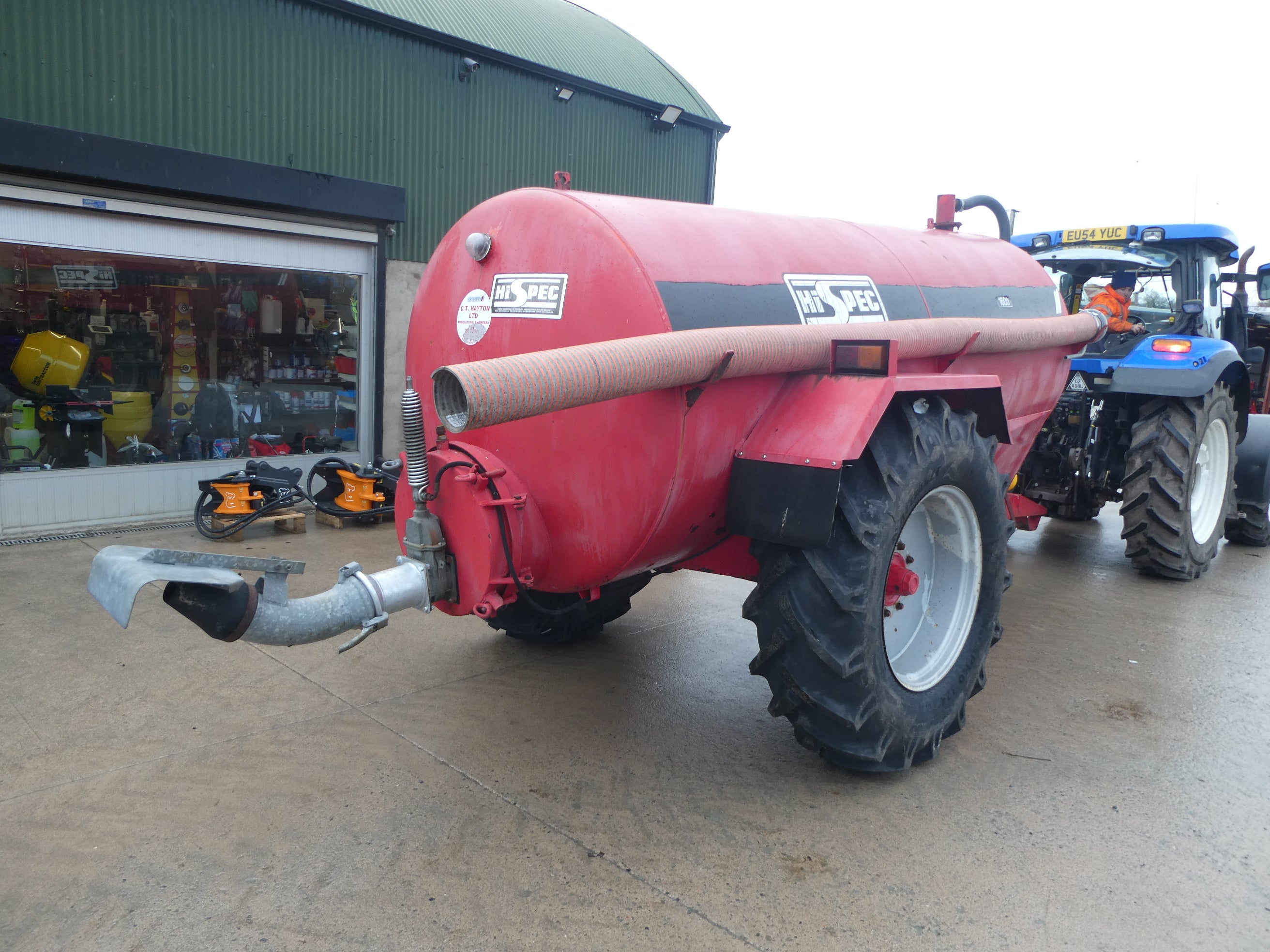 Hispec 1600Gallon Slurry tanker