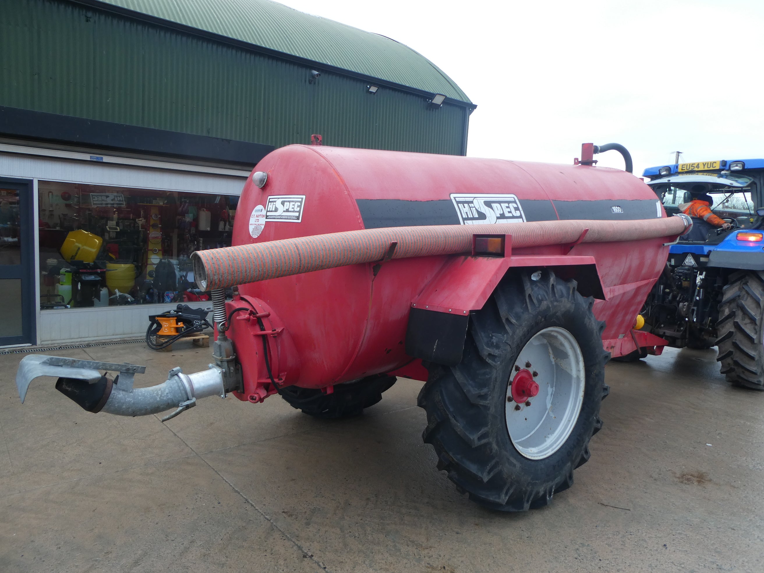 Hispec 1600Gallon Slurry tanker