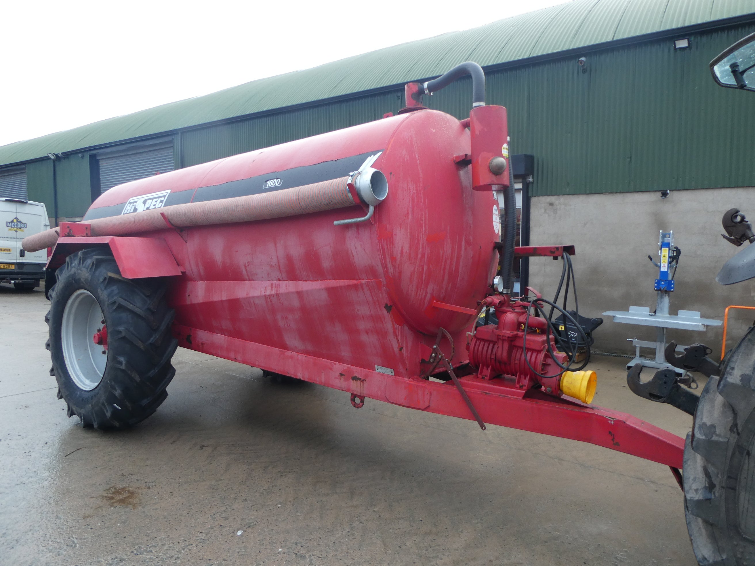 Hispec 1600Gallon Slurry tanker