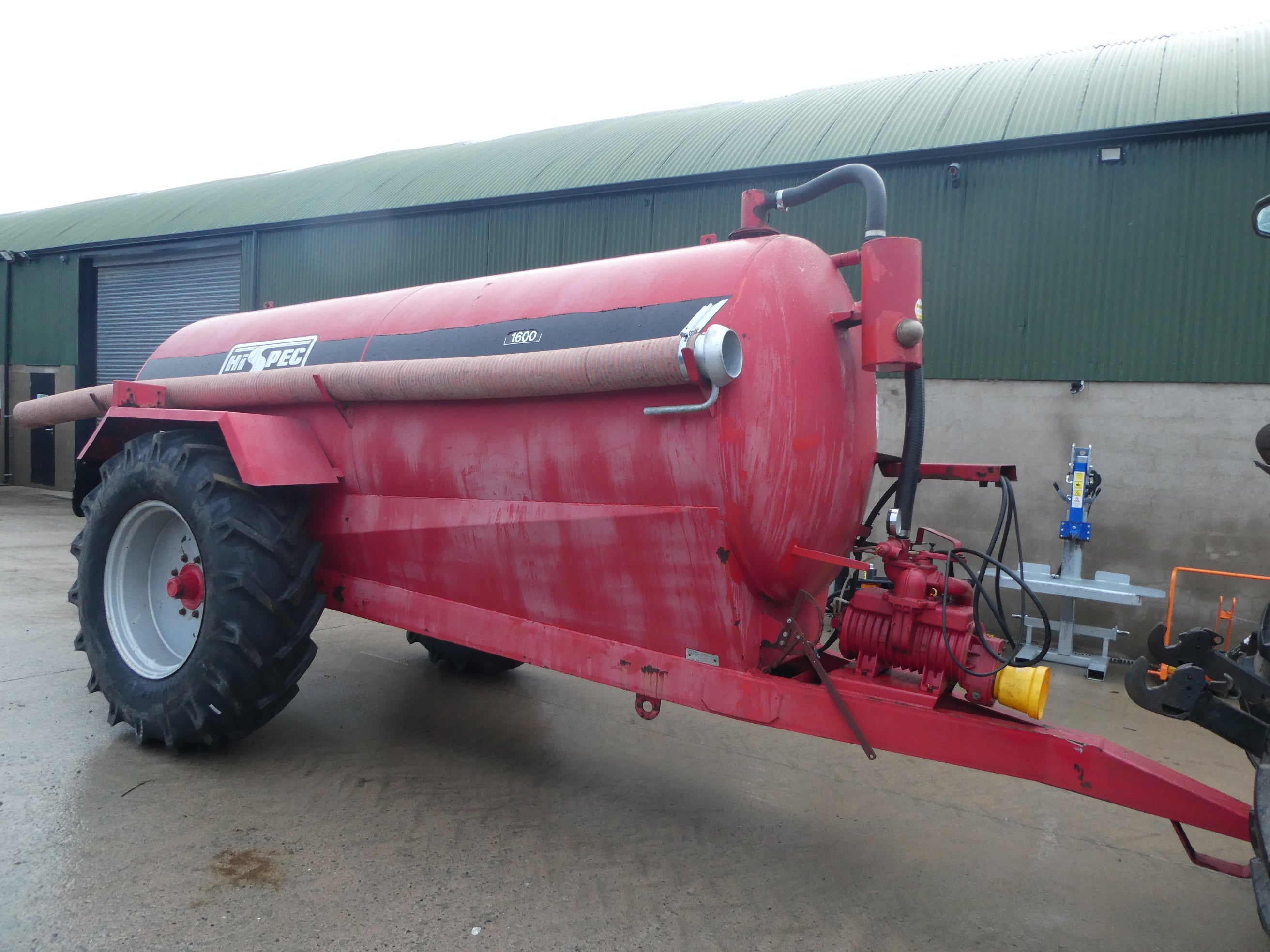 Hispec 1600Gallon Slurry tanker